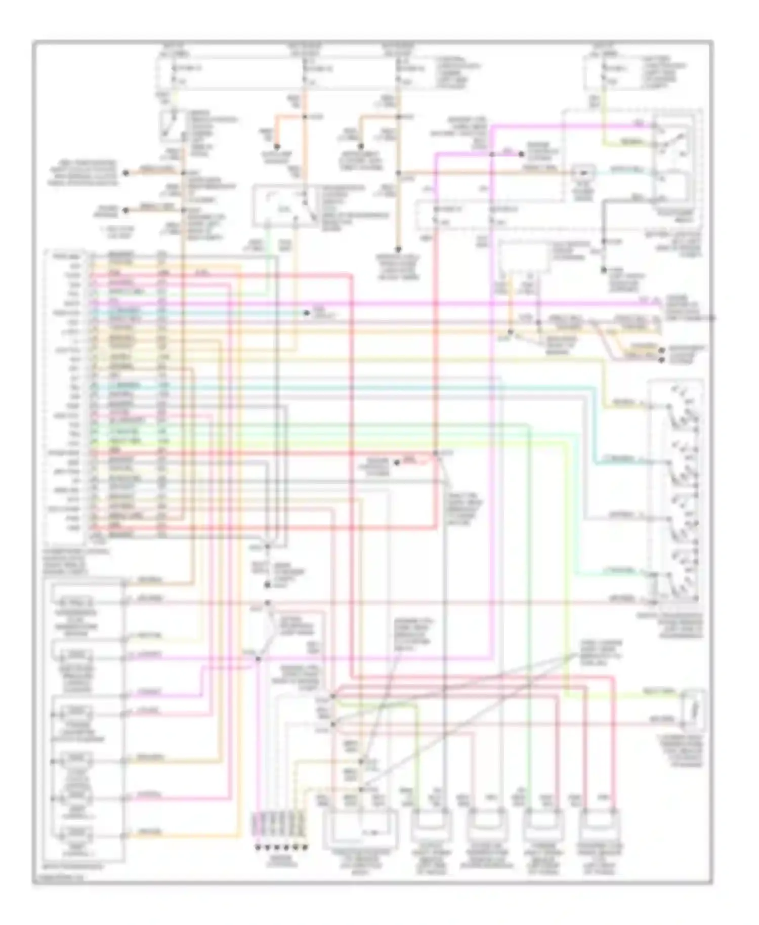Wiring diagram autolamp module for Ford Pickup F250 Super Duty  (1999-1999) (2 of 5)
