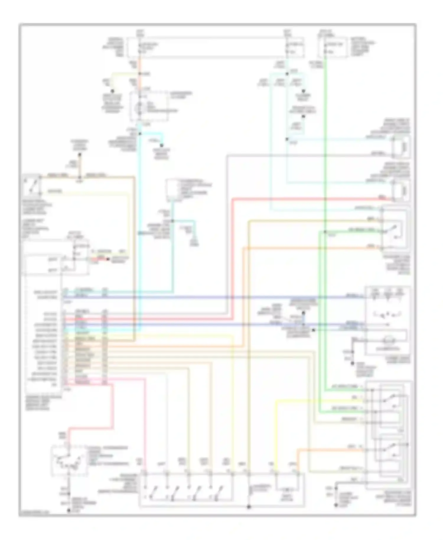 Wiring diagram flasher relay for Ford Pickup F250 Super Duty  (1999-1999) (1 of 6)