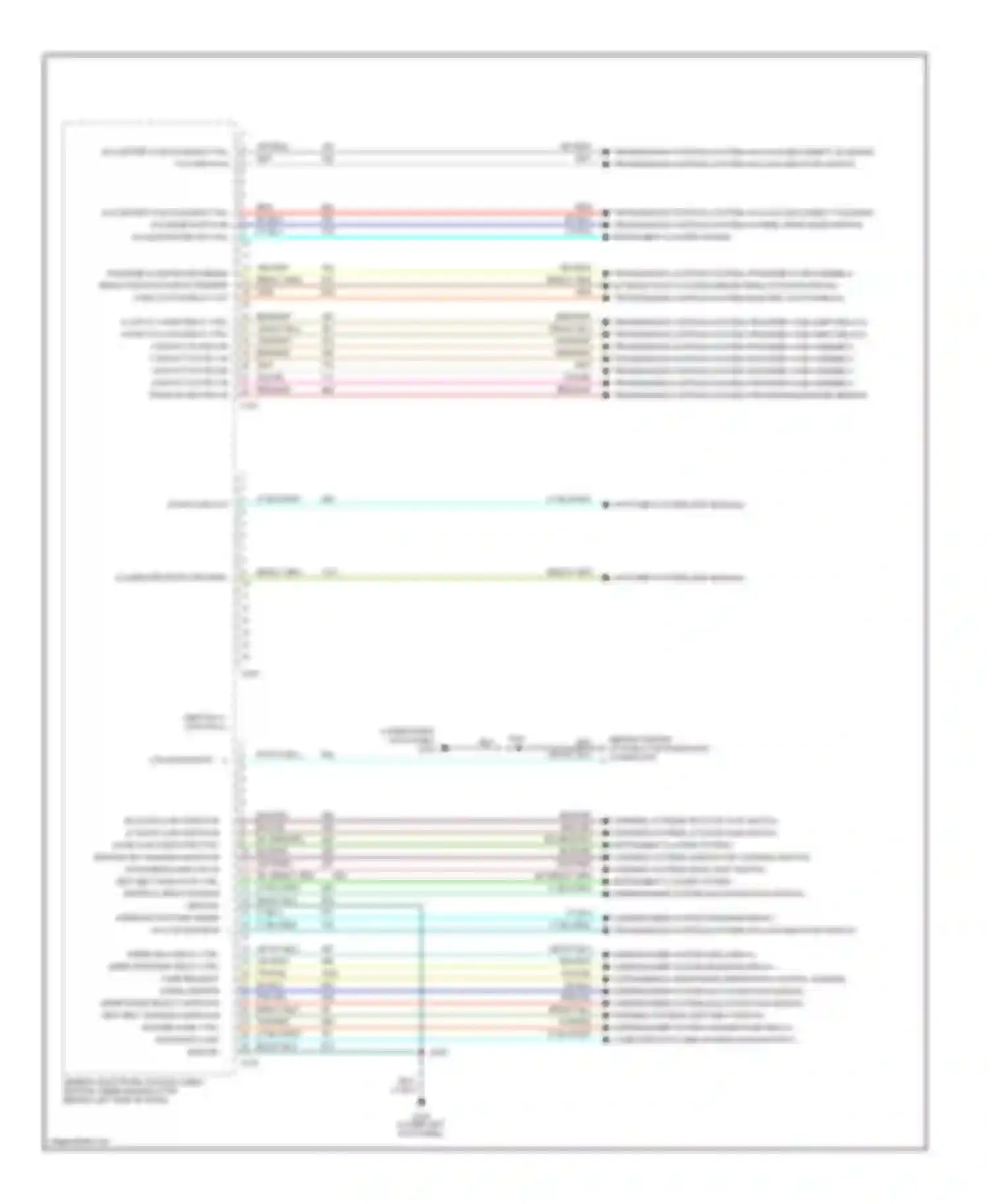 Pickup F250 Ford  (1996-1999): Body computer circuits (2 of 2)