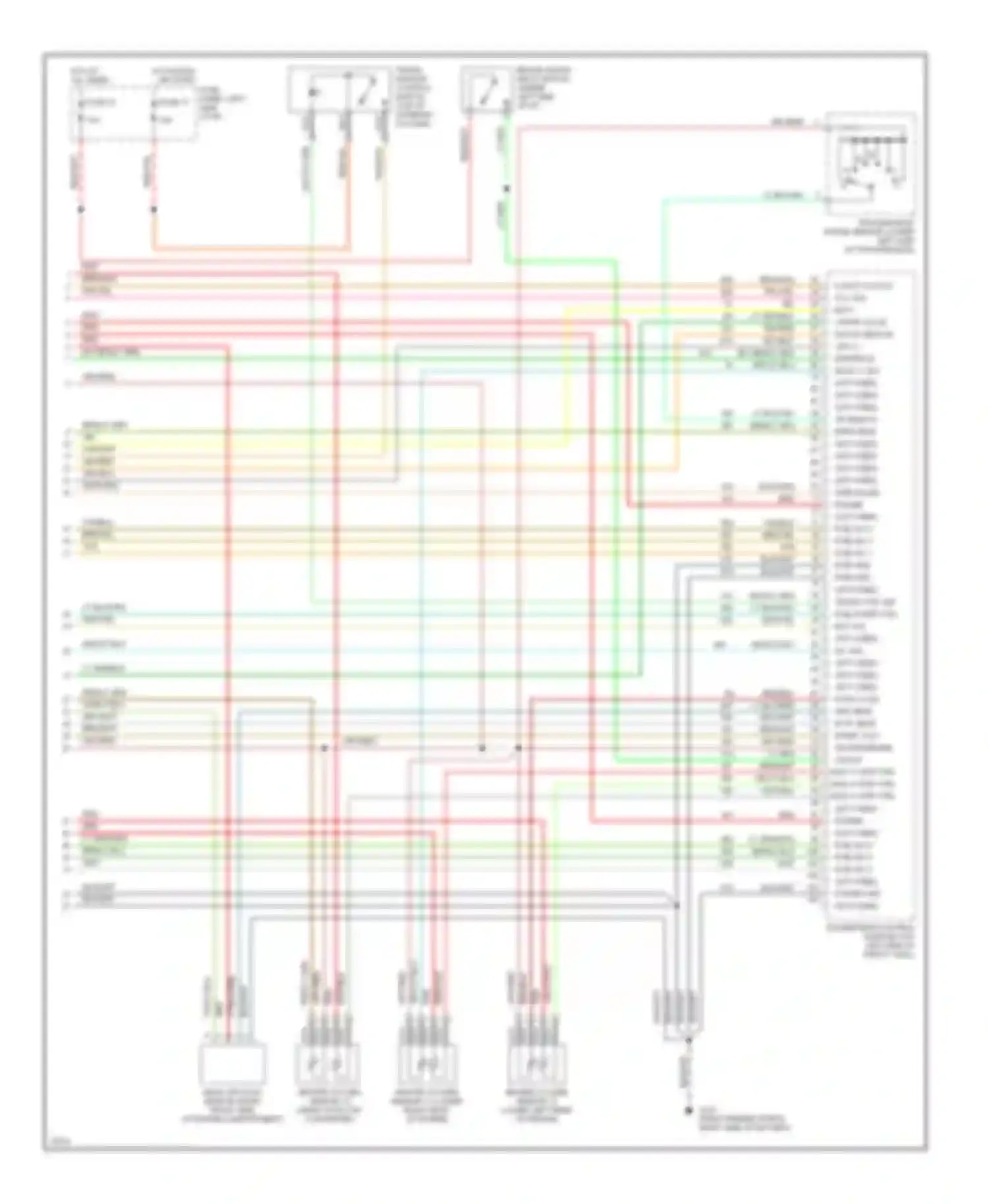 Pickup F250 Ford  (1996-1999): Wiring diagram engine performance 4.9ls (4 of 4)