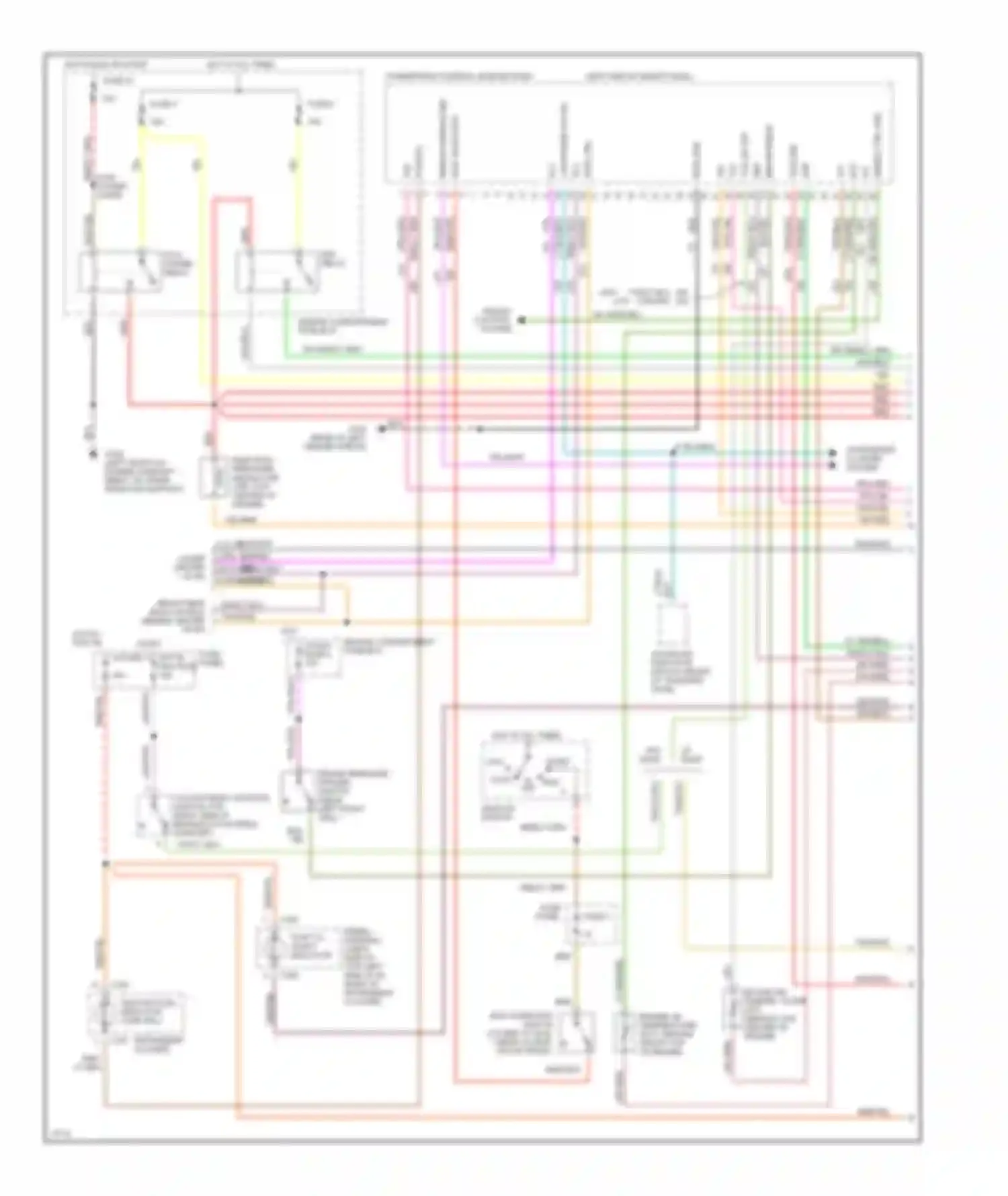 Pickup F250 Ford  (1996-1999): Wiring diagram engine performance 7.3l di turbo diesels (1 of 3)