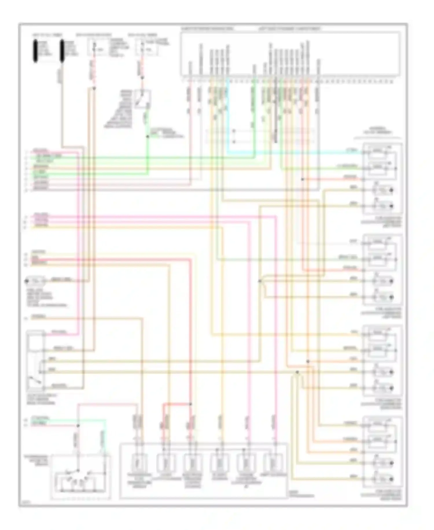 Pickup F250 Ford  (1996-1999): Wiring diagram engine performance 7.3l di turbo diesels (3 of 3)