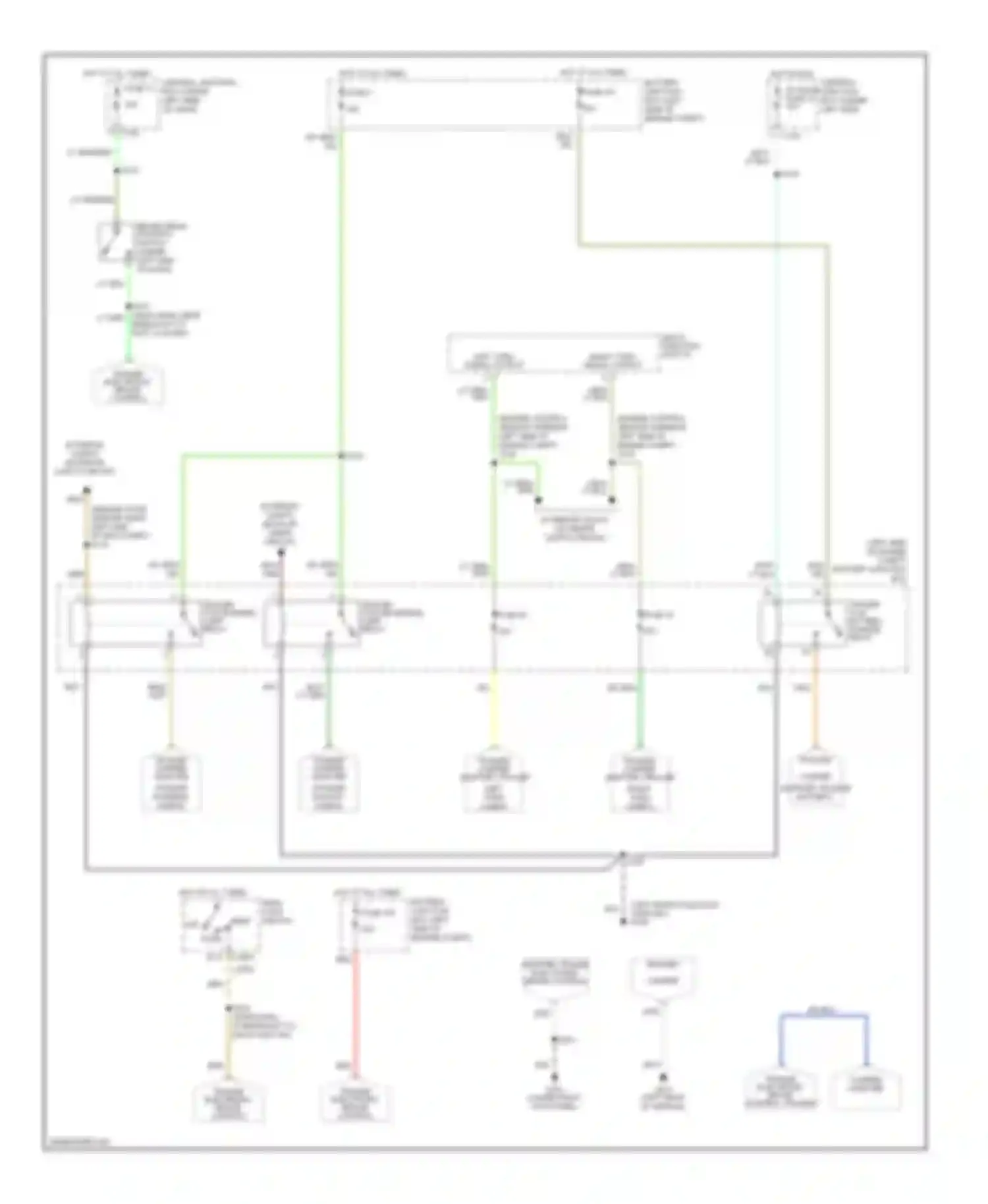 Pickup F250 Ford  (1996-1999): Trailer/camper adapter circuit