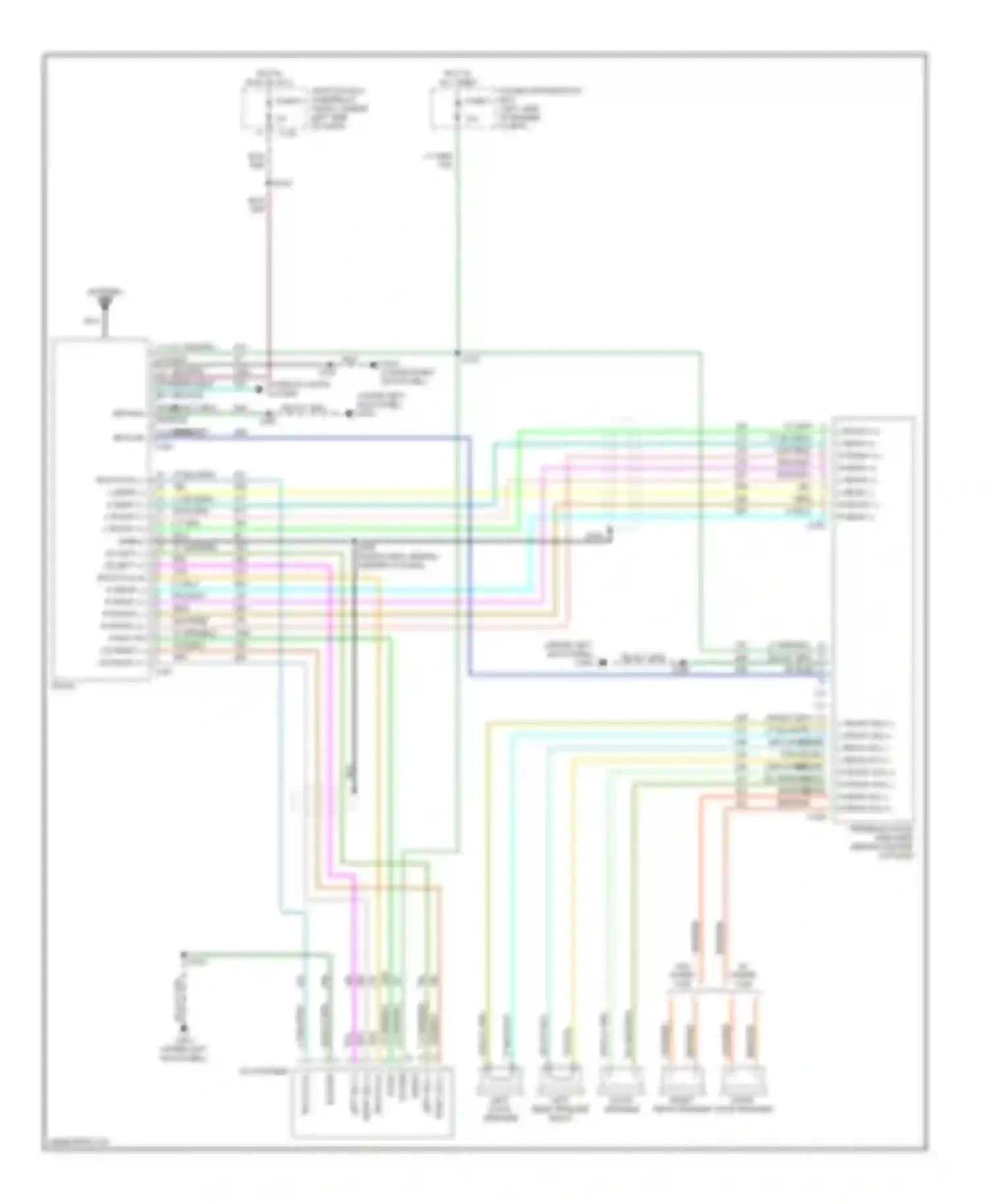 Pickup F250 Ford  (1996-1999): Premium sound radio circuit