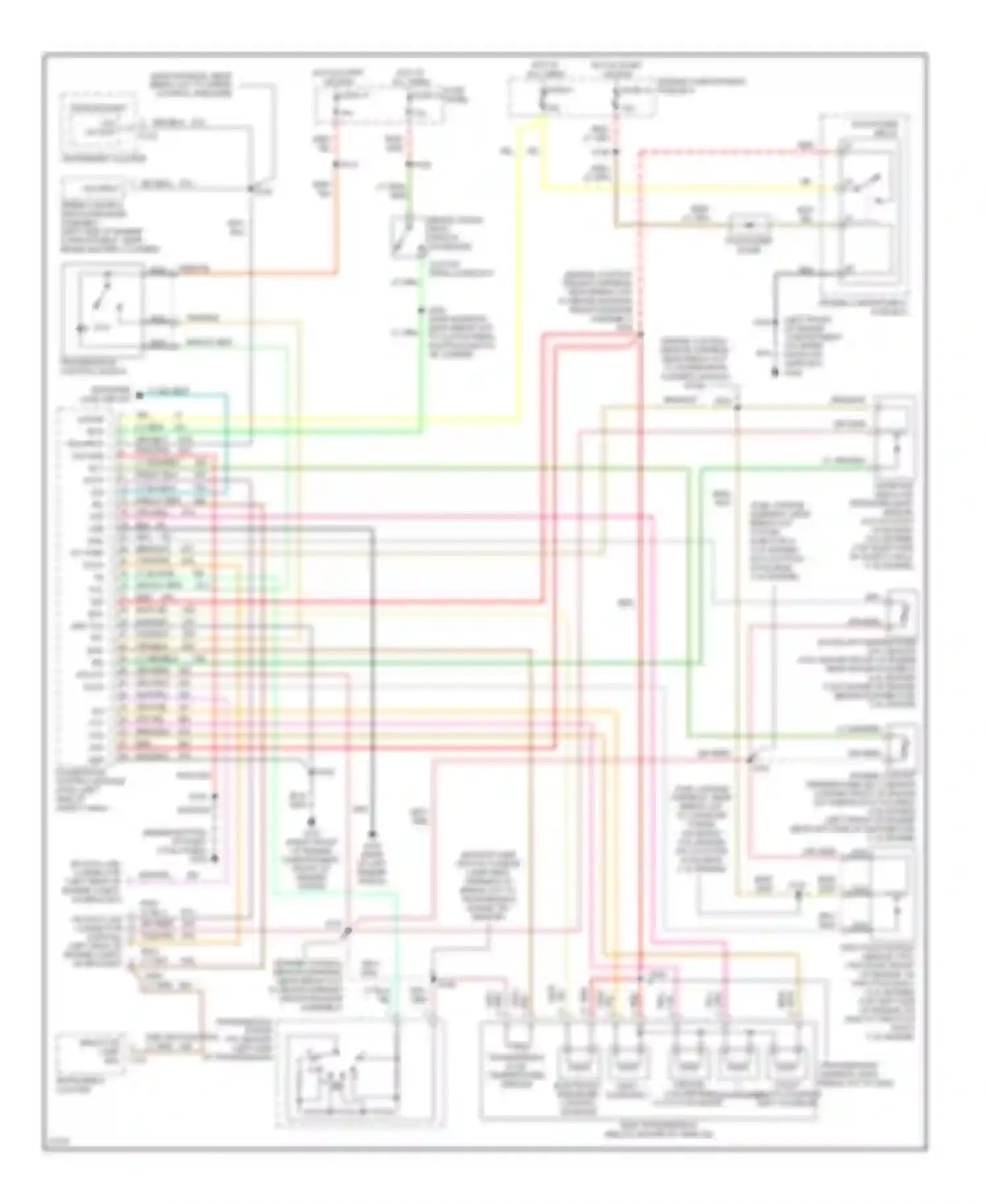 Pickup F250 Ford  (1996-1999): 5.8l, transmission circuit, over 8500 gvwr
