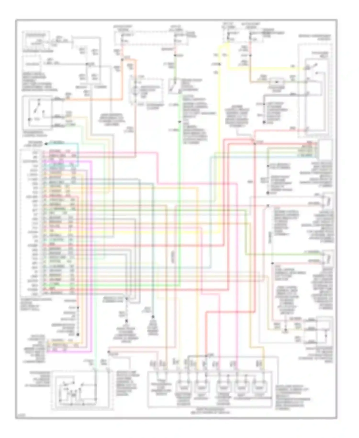 Pickup F250 Ford  (1996-1999): 5.8l, transmission circuit, under 8500 gvwr