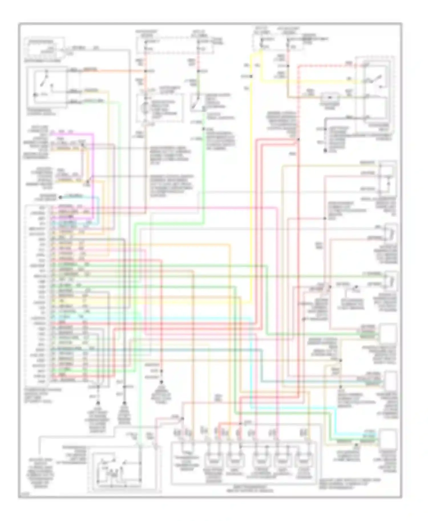 Pickup F250 Ford  (1996-1999): 7.3l di turbo diesel, transmission circuit