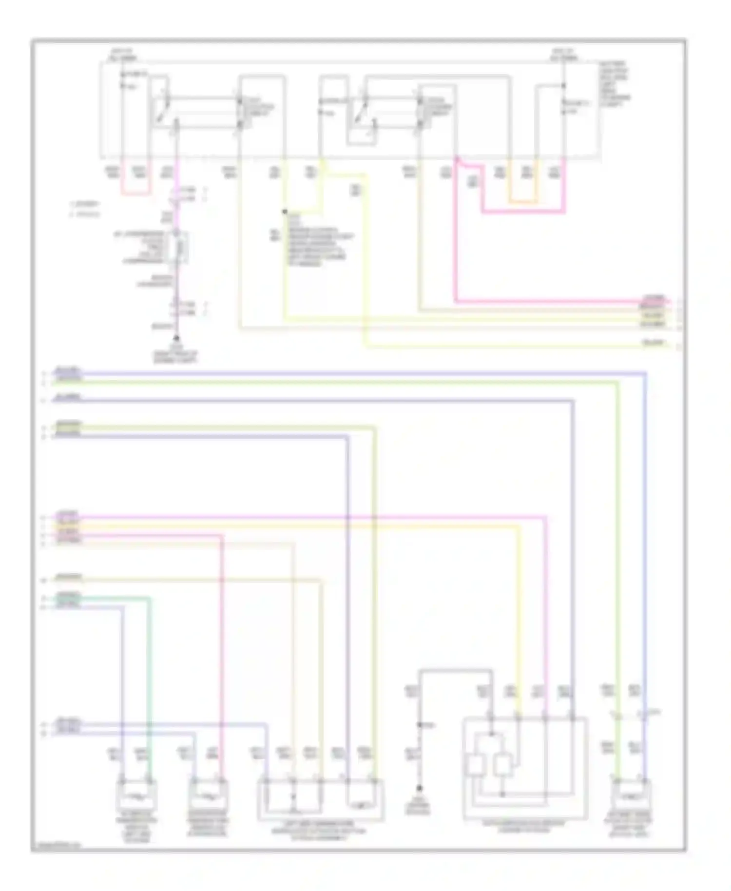 Pickup F350 Super Duty Ford  (1999-2012): Automatic a/c circuit (2 of 3)