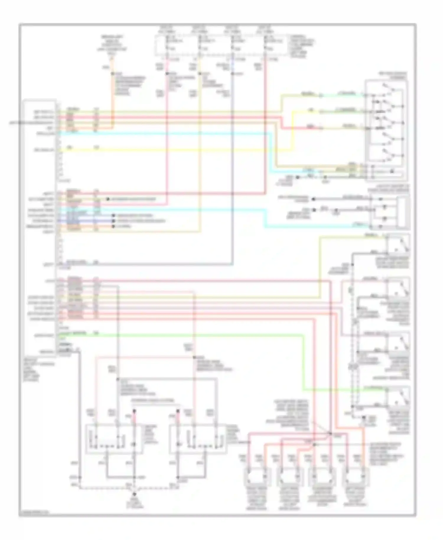 Pickup F350 Super Duty Ford  (1999-2012): Forced entry circuit