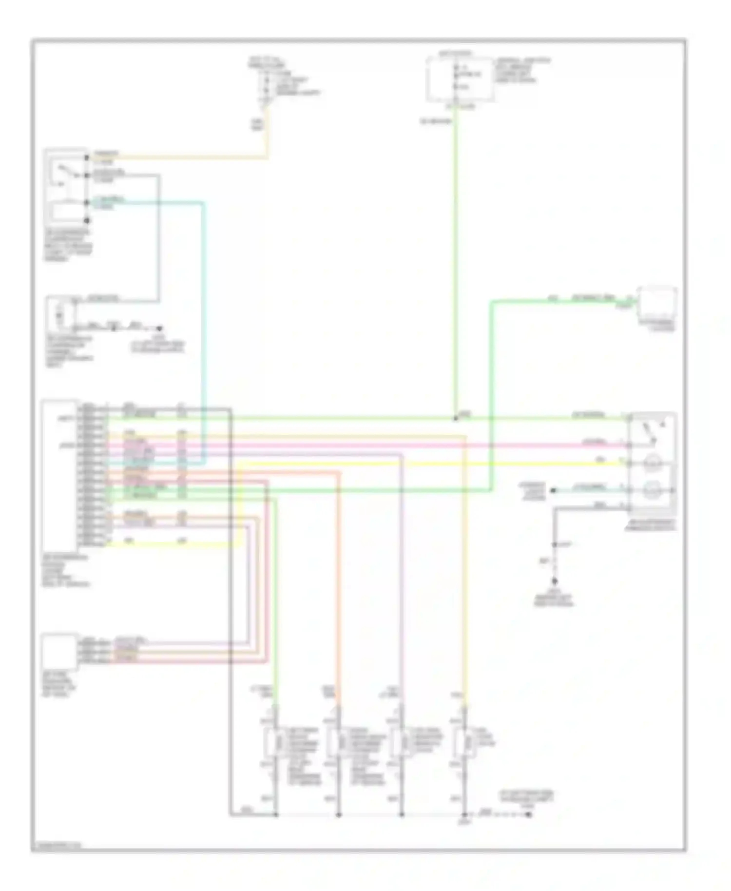 Pickup F350 Super Duty Ford  (1999-2012): Electronic suspension circuit