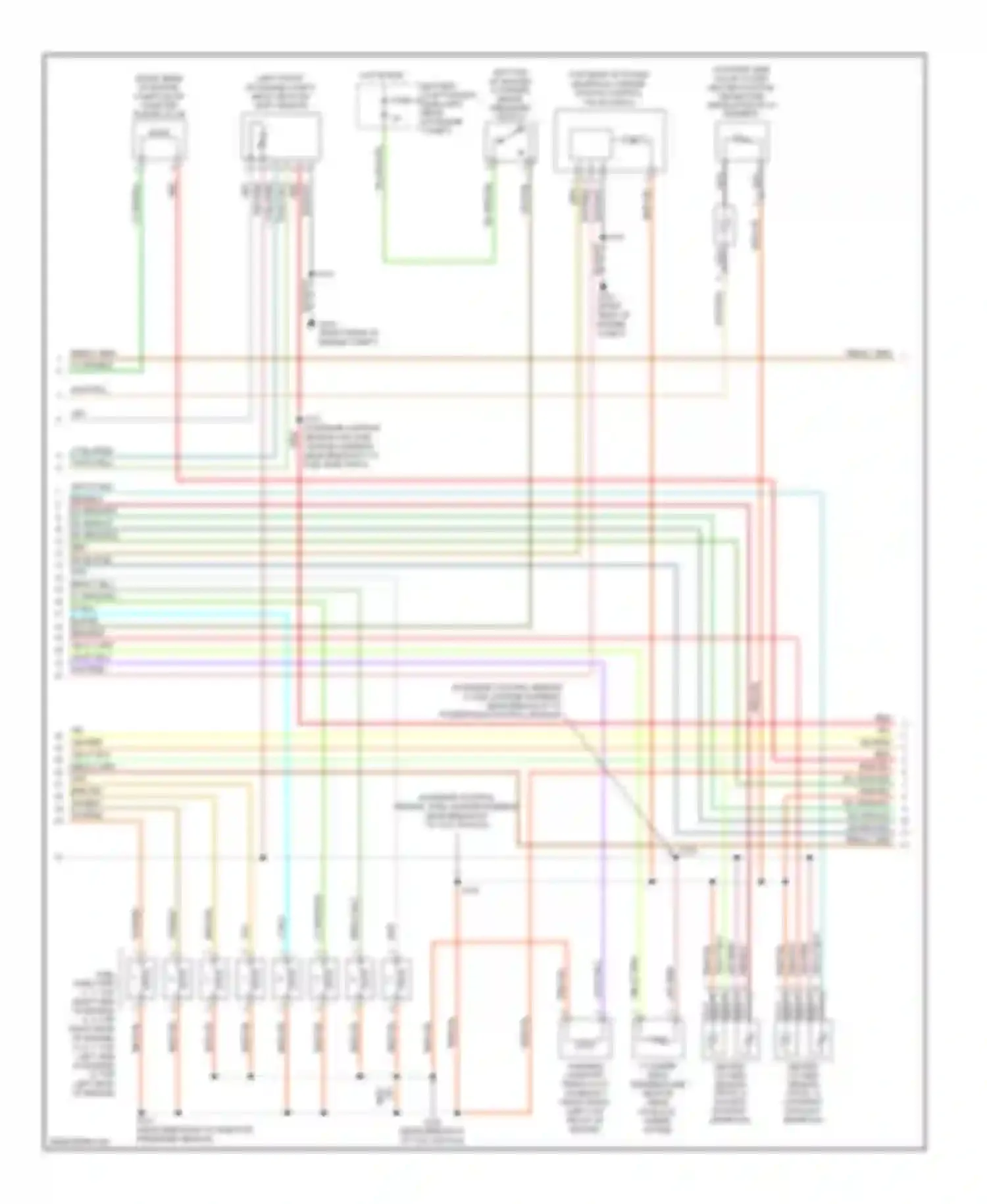 Pickup F350 Super Duty Ford  (1999-2012): Wiring diagram engine performance 5.4l (2 of 5)
