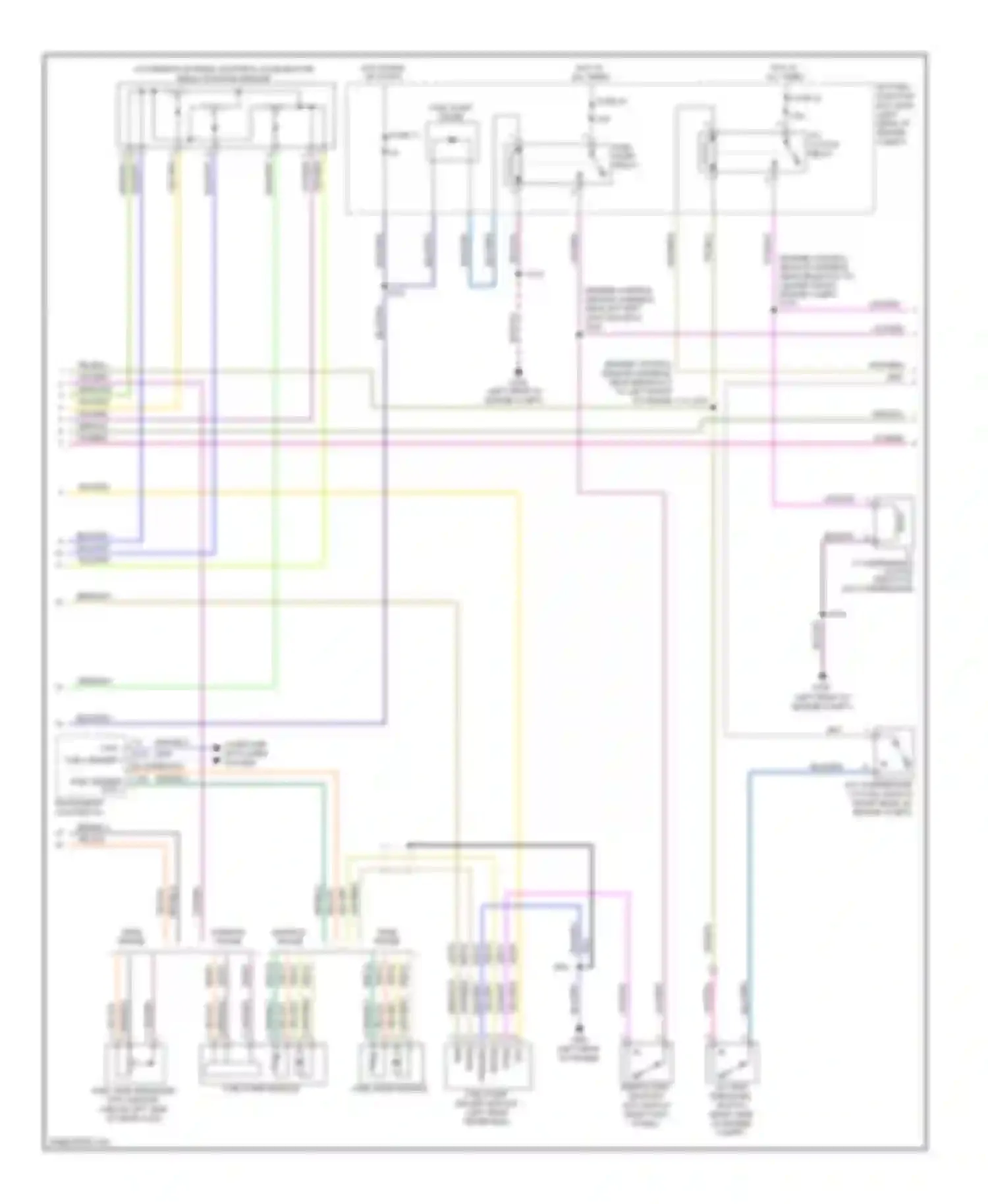 Pickup F350 Super Duty Ford  (1999-2012): Wiring diagram engine performance 5.4l (2 of 6)