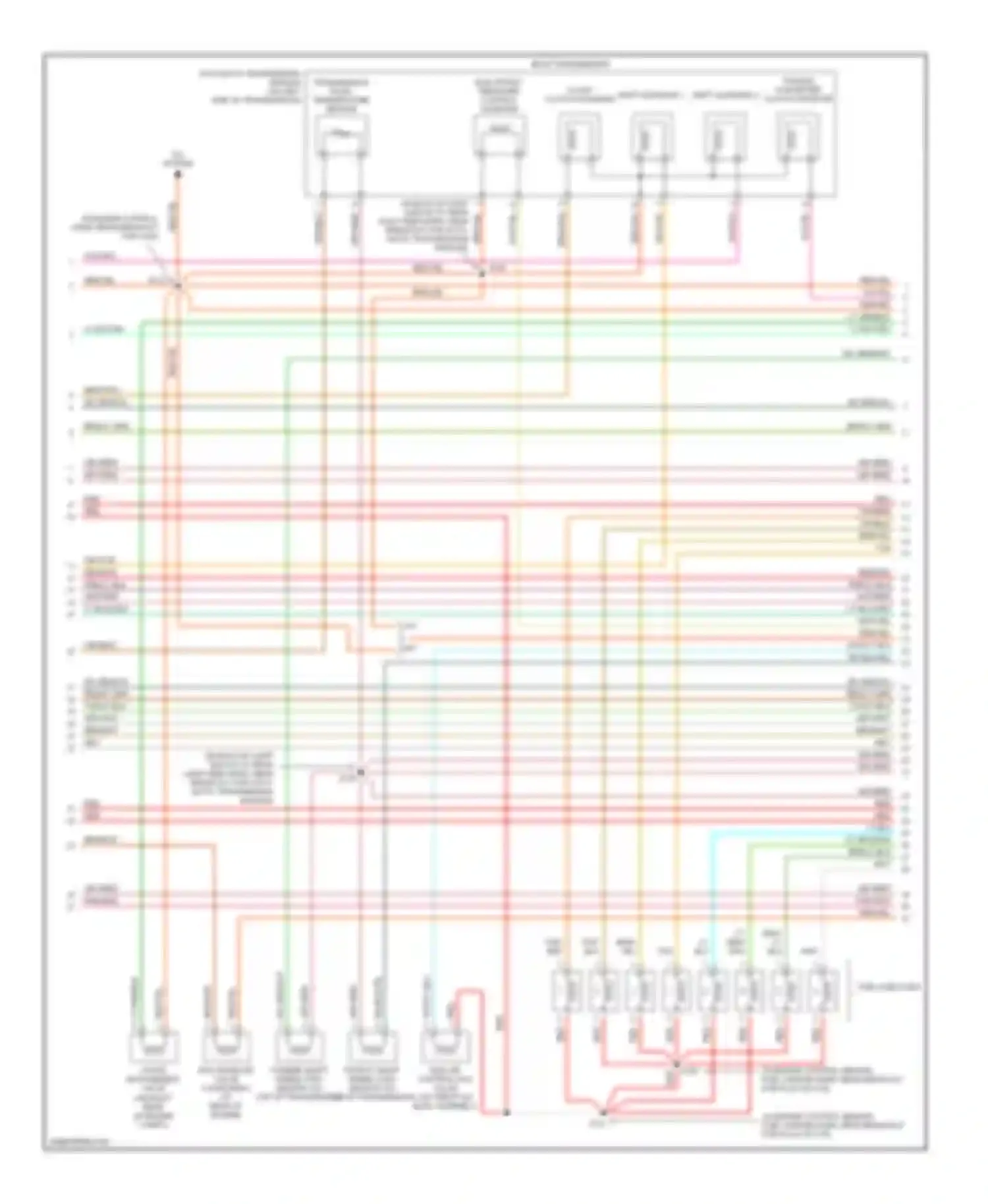 Pickup F350 Super Duty Ford  (1999-2012): Wiring diagram engine performance 5.4l (3 of 4)