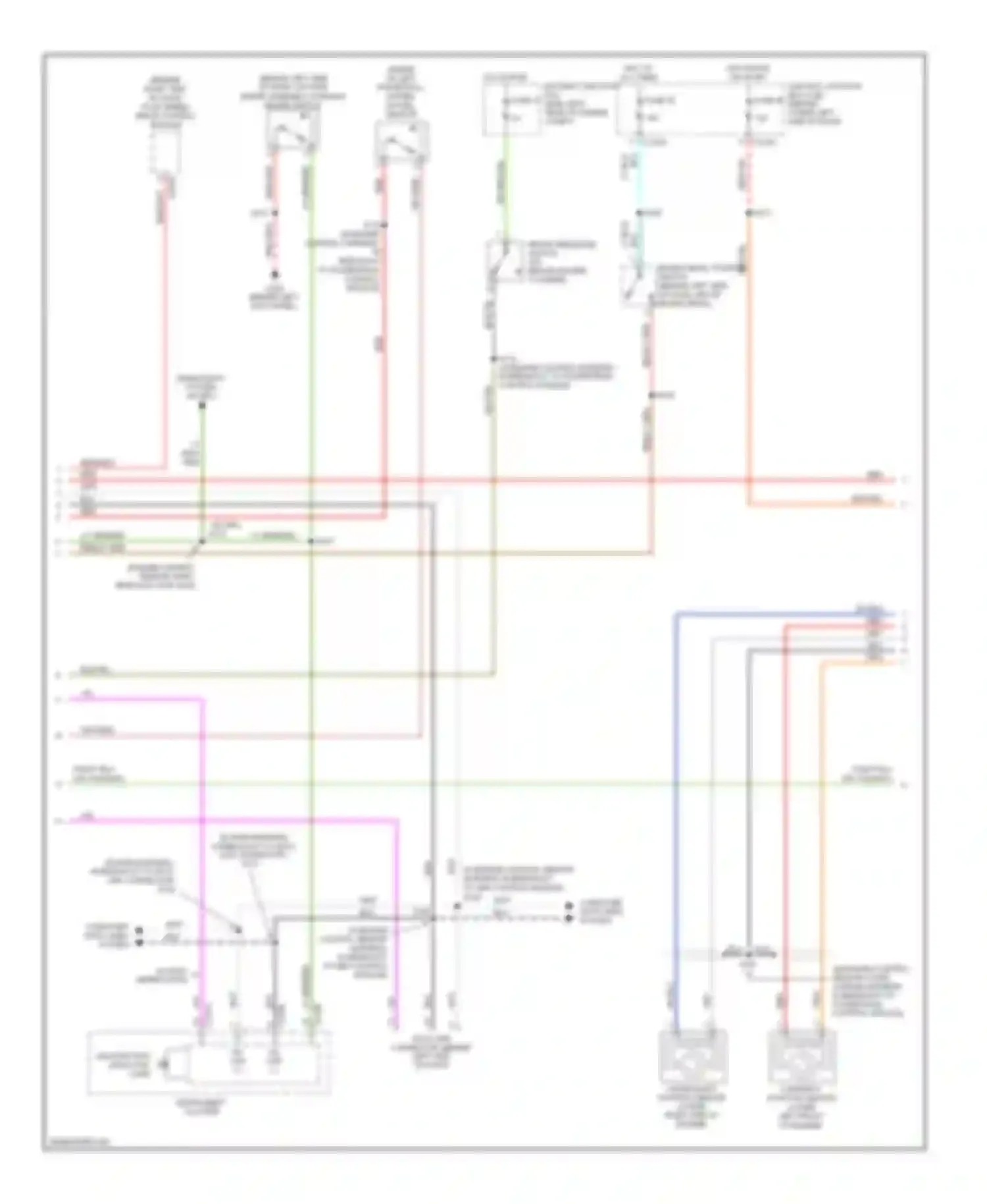 Pickup F350 Super Duty Ford  (1999-2012): Wiring diagram engine performance 6.0l diesel (3 of 5)