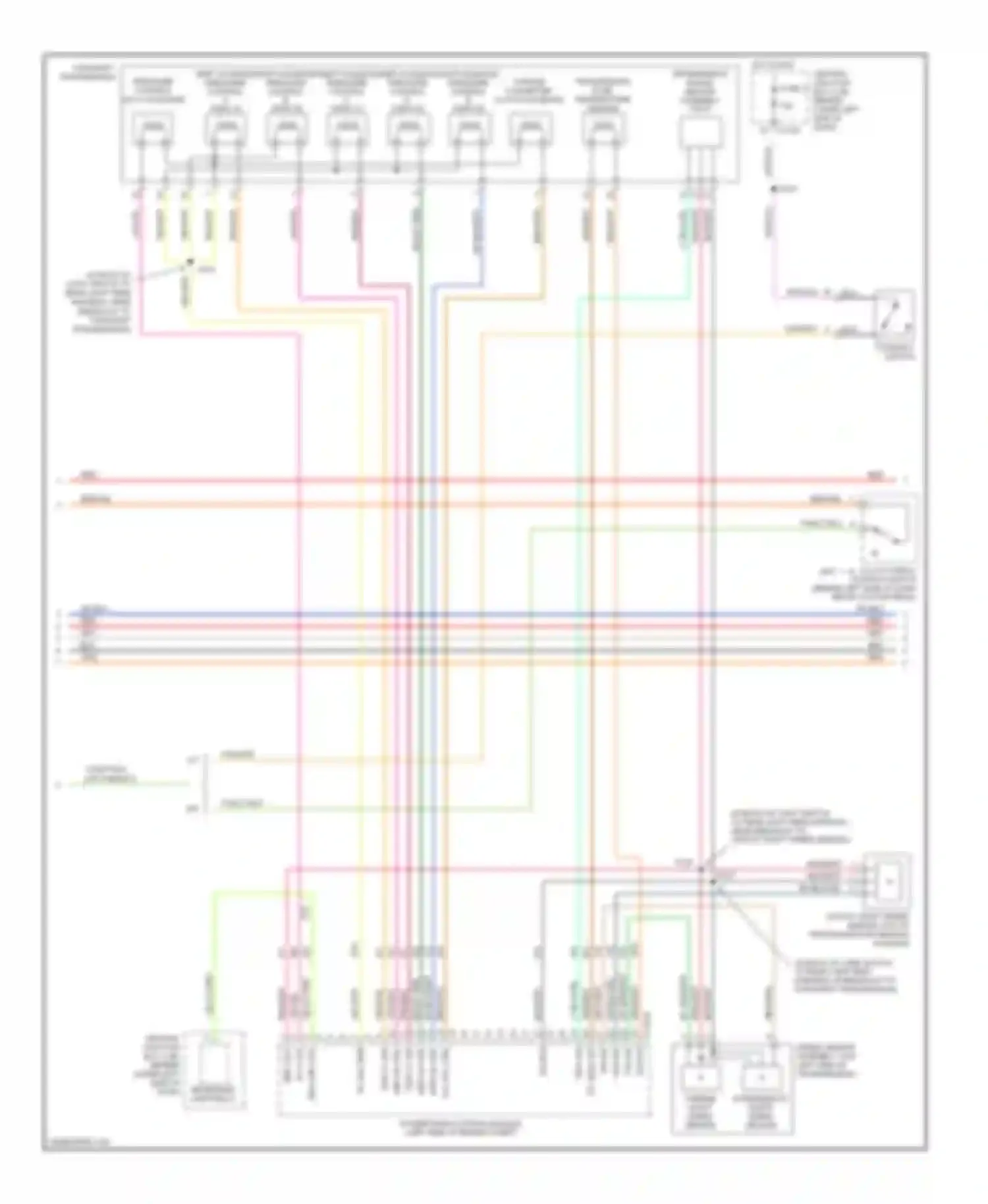 Pickup F350 Super Duty Ford  (1999-2012): Wiring diagram engine performance 6.0l diesel (4 of 5)
