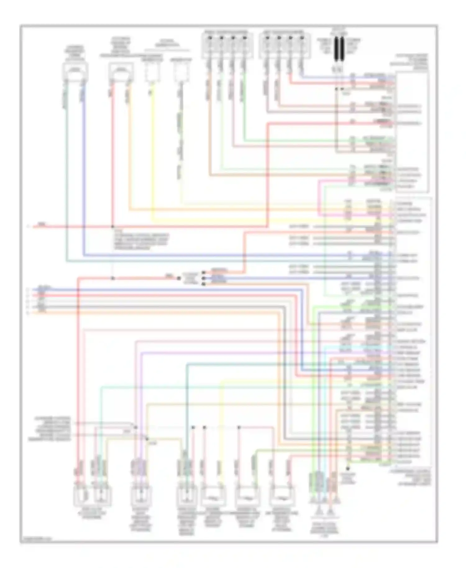 Pickup F350 Super Duty Ford  (1999-2012): Wiring diagram engine performance 6.0l diesel (5 of 5)