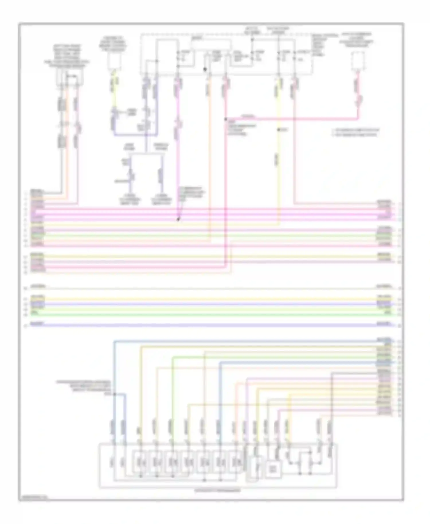 Pickup F350 Super Duty Ford  (1999-2012): Wiring diagram engine performance 6.2l flex fuel (3 of 6)