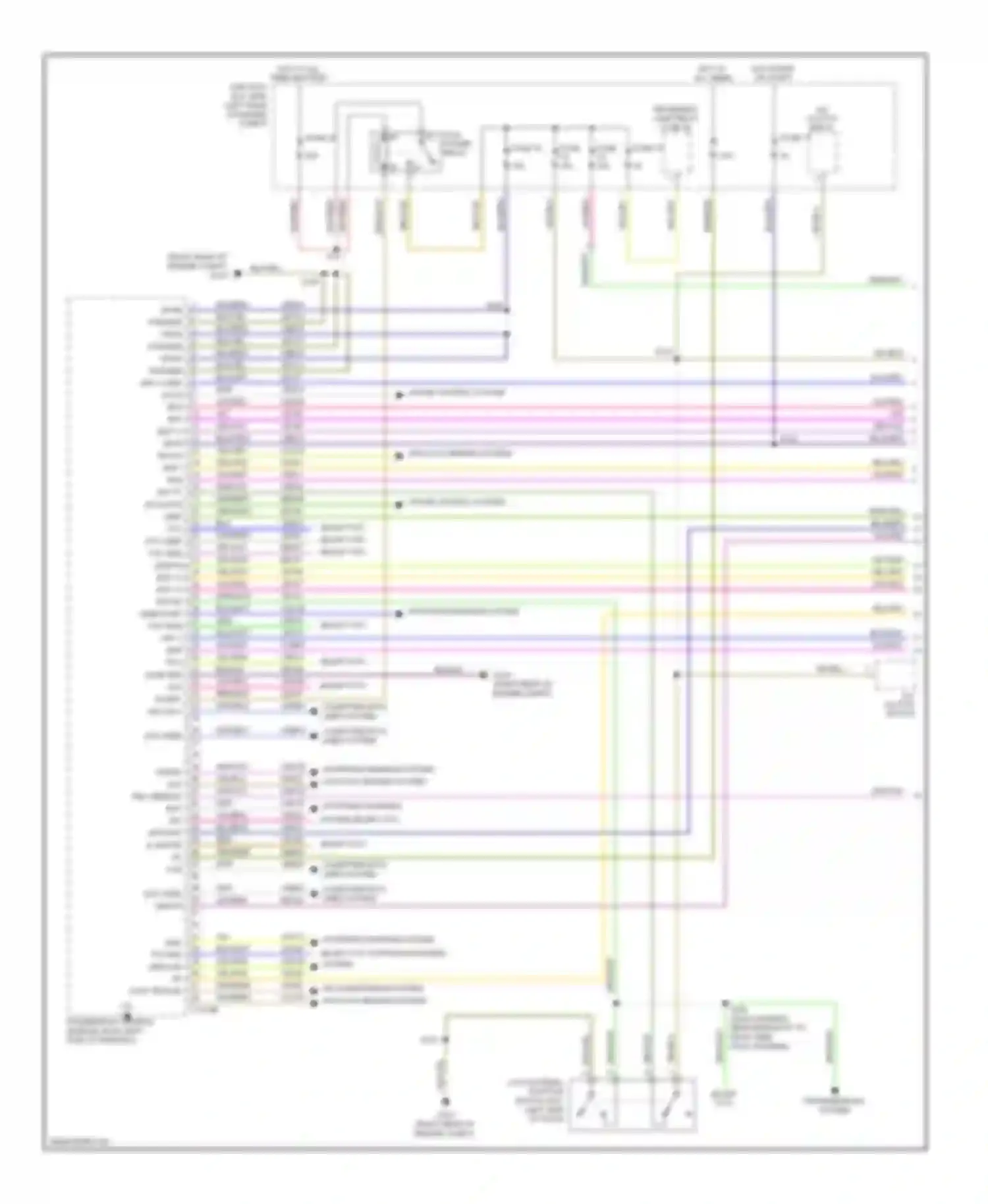 Pickup F350 Super Duty Ford  (1999-2012): Wiring diagram engine performance 6.4l diesel (1 of 6)