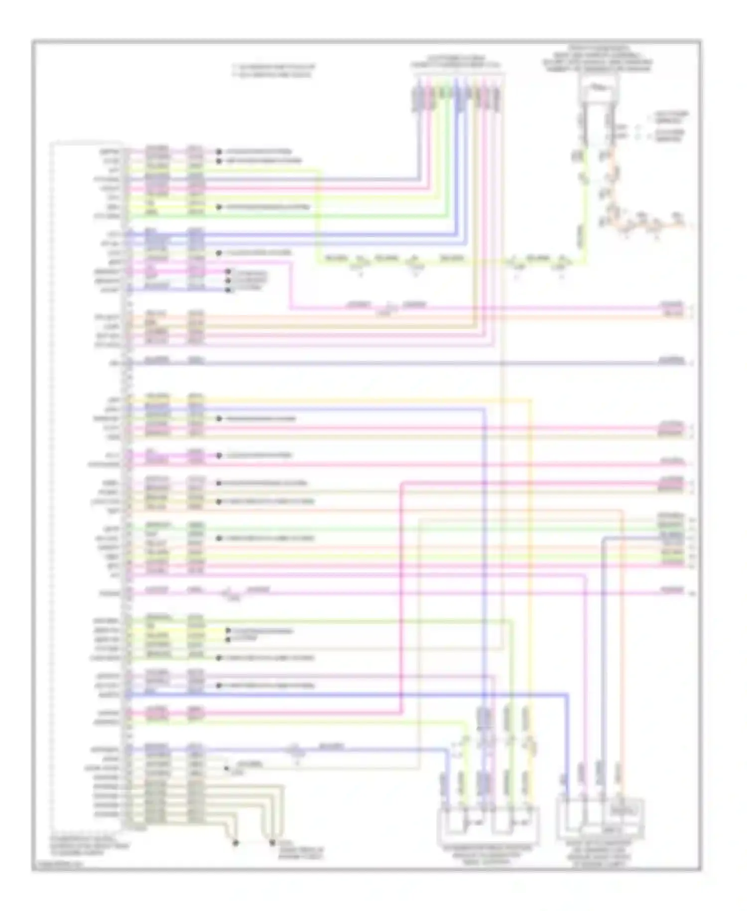Pickup F350 Super Duty Ford  (1999-2012): Wiring diagram engine performance 6.7l turbo diesel (1 of 7)