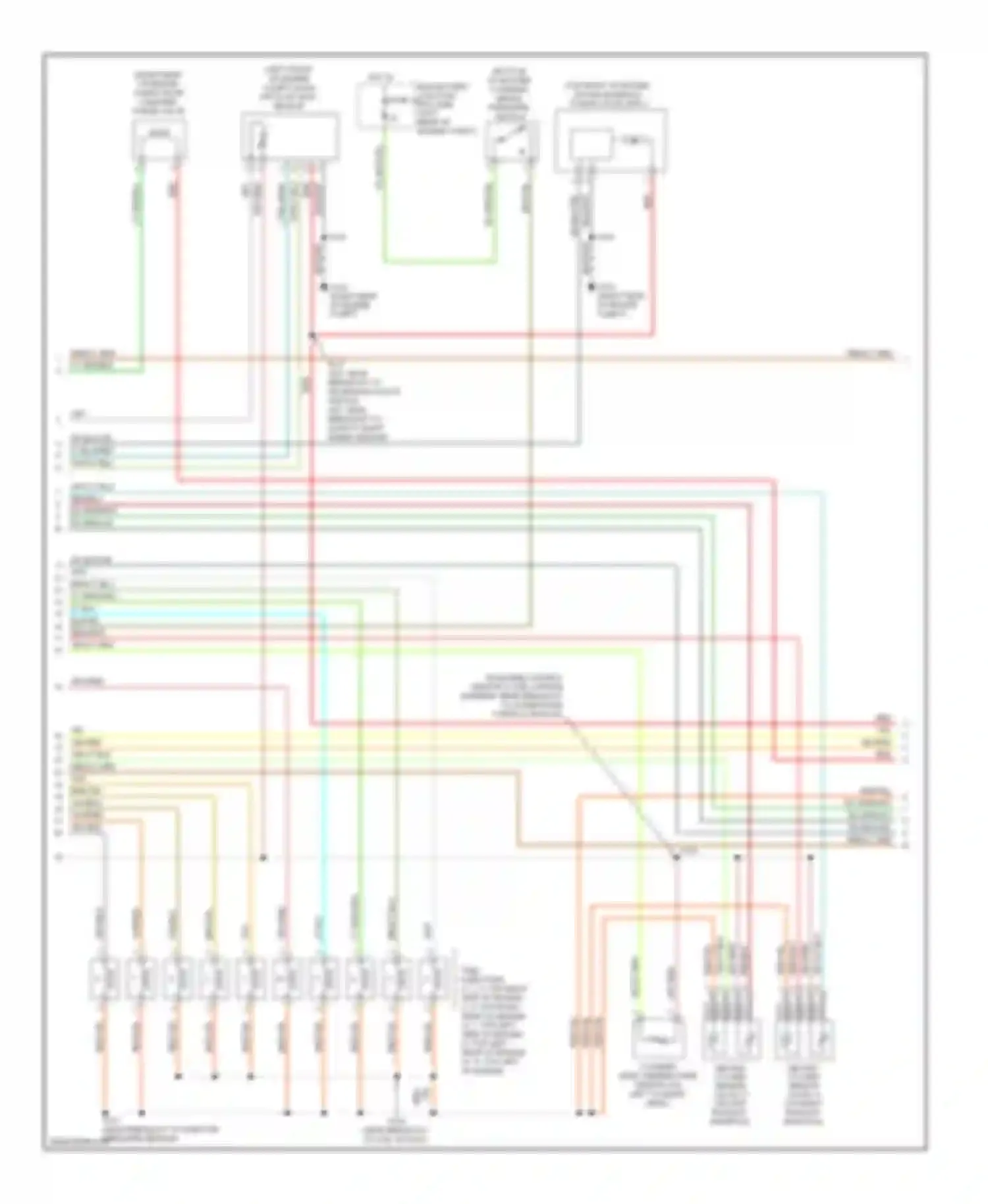 Pickup F350 Super Duty Ford  (1999-2012): Wiring diagram engine performance 6.8l (2 of 5)