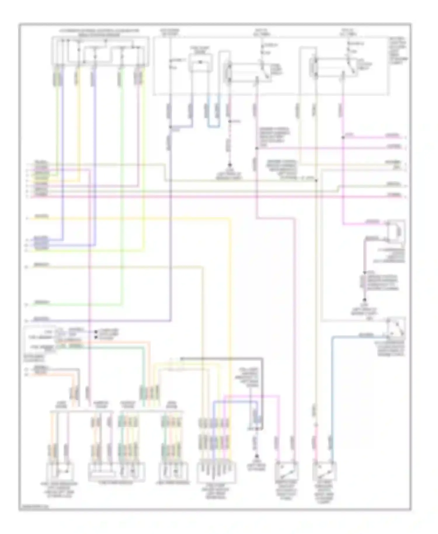 Pickup F350 Super Duty Ford  (1999-2012): Wiring diagram engine performance 6.8l (2 of 6)