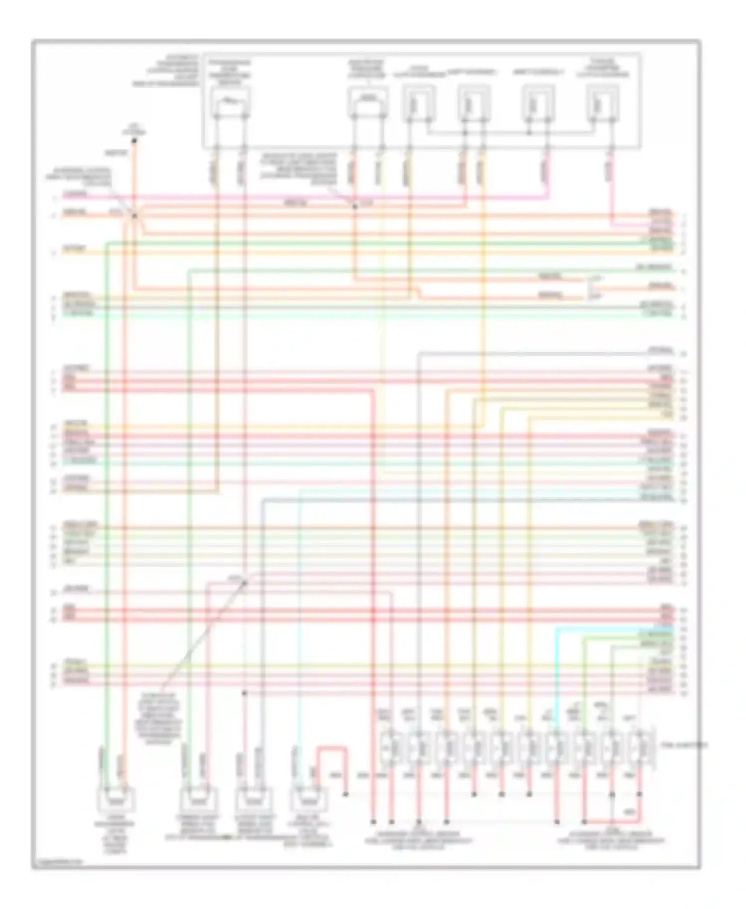 Pickup F350 Super Duty Ford  (1999-2012): Wiring diagram engine performance 6.8l (3 of 4)
