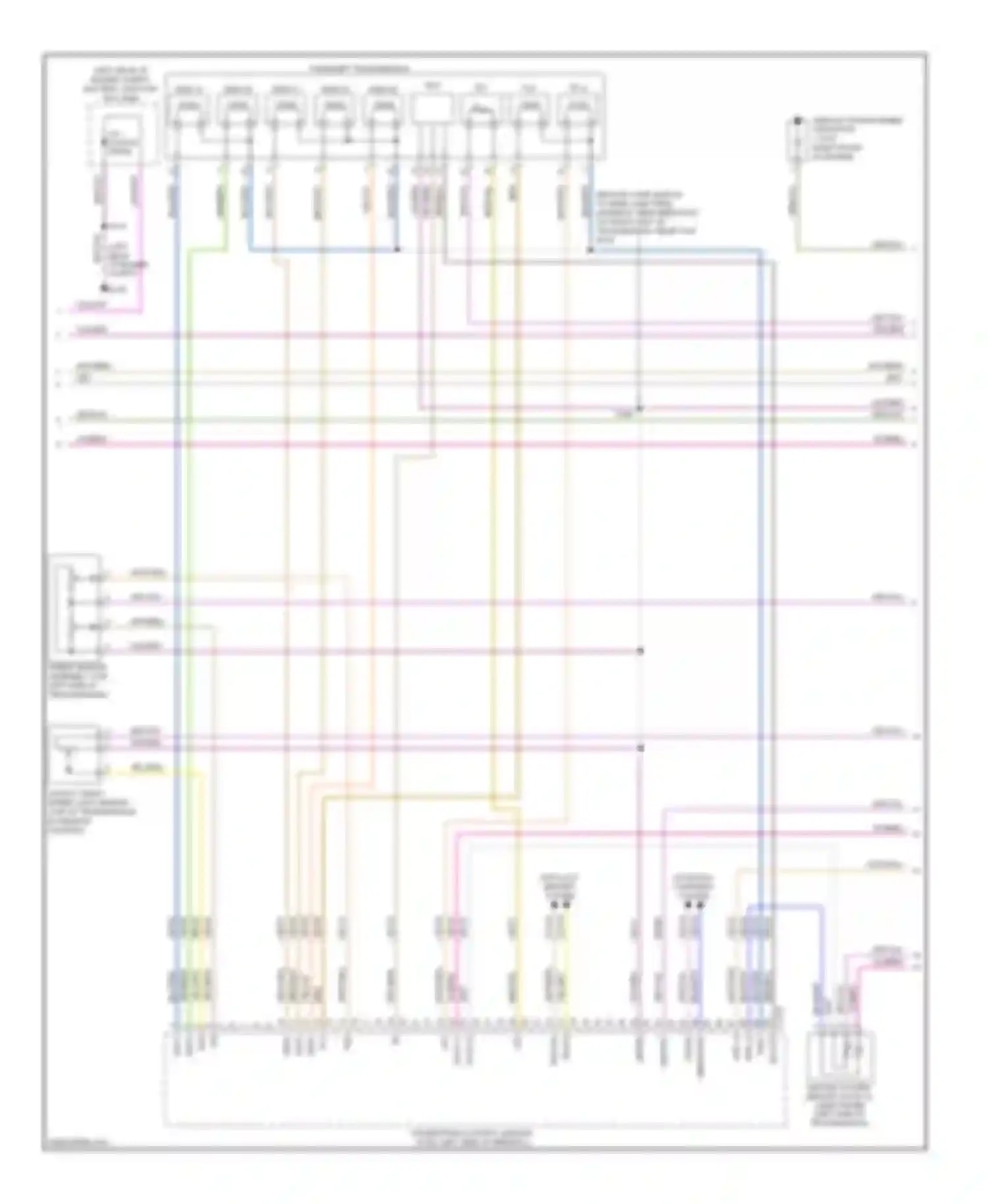 Pickup F350 Super Duty Ford  (1999-2012): Wiring diagram engine performance 6.8l (3 of 6)