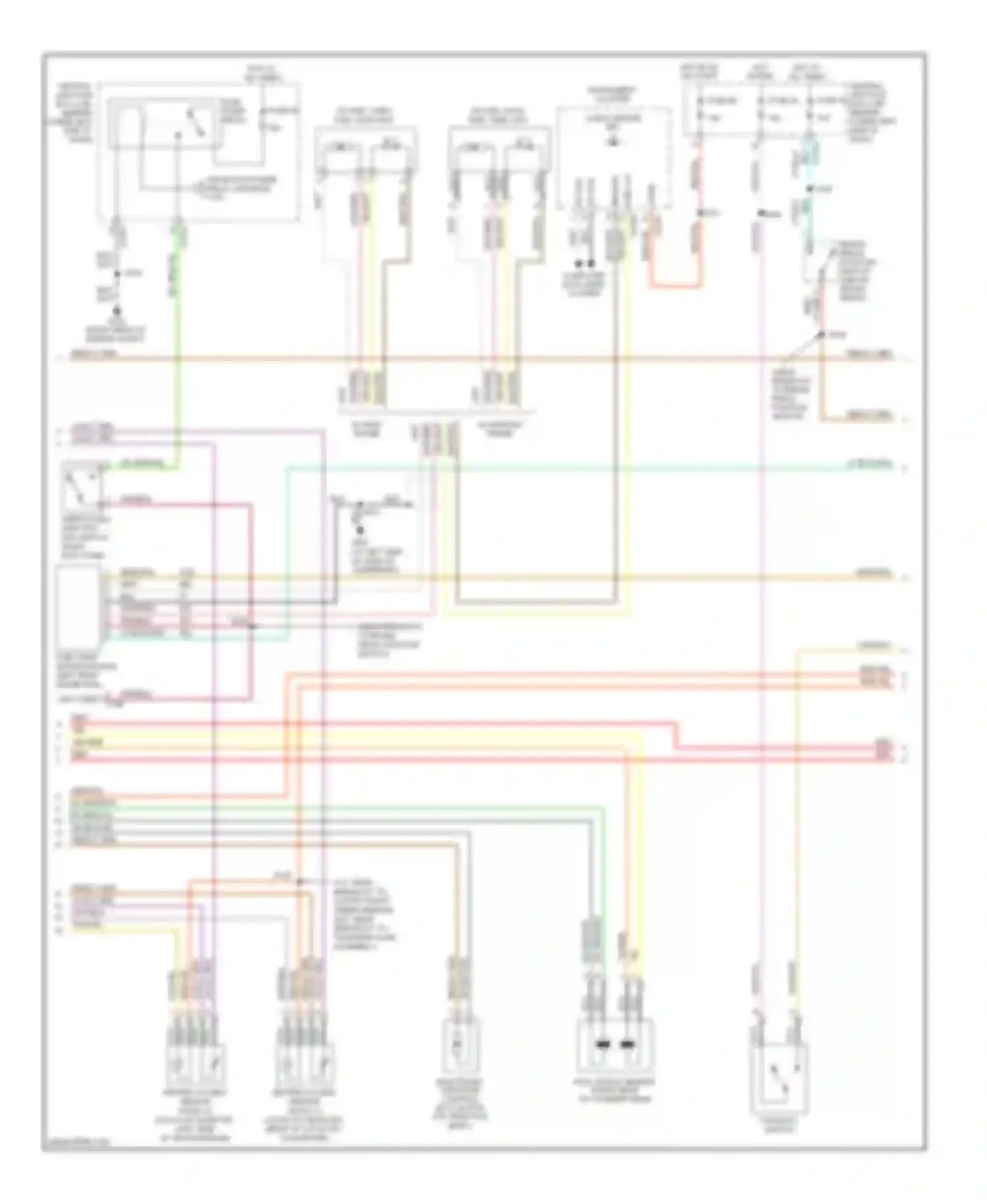 Pickup F350 Super Duty Ford  (1999-2012): Wiring diagram engine performance 6.8l (4 of 5)