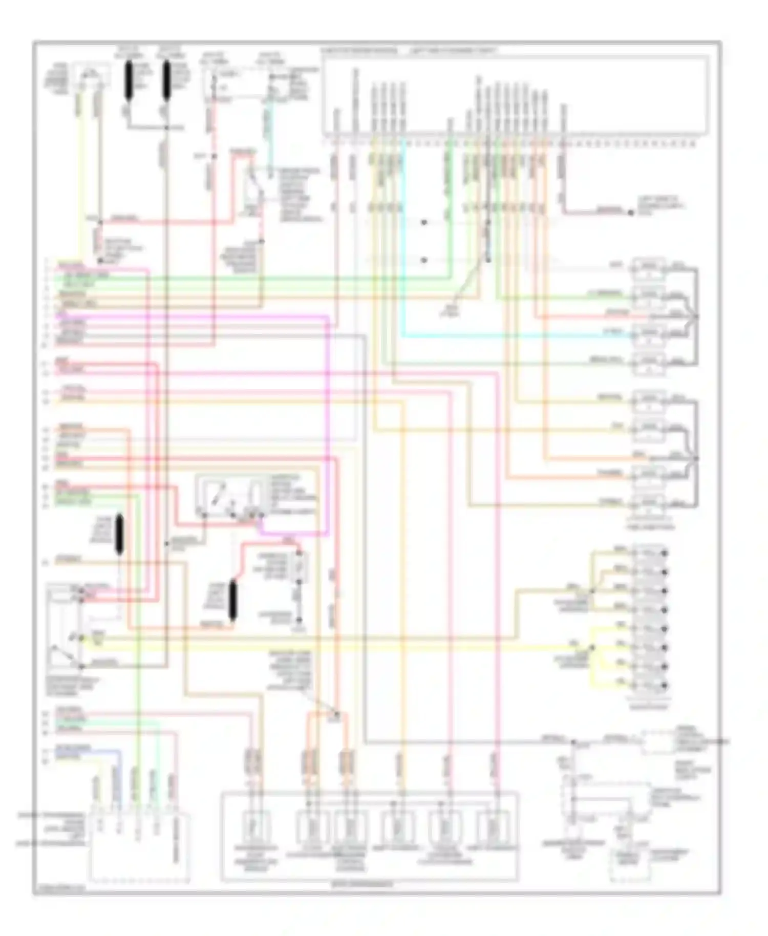 Pickup F350 Super Duty Ford  (1999-2012): Wiring diagram engine performance 7.3l di turbo diesel (3 of 3)