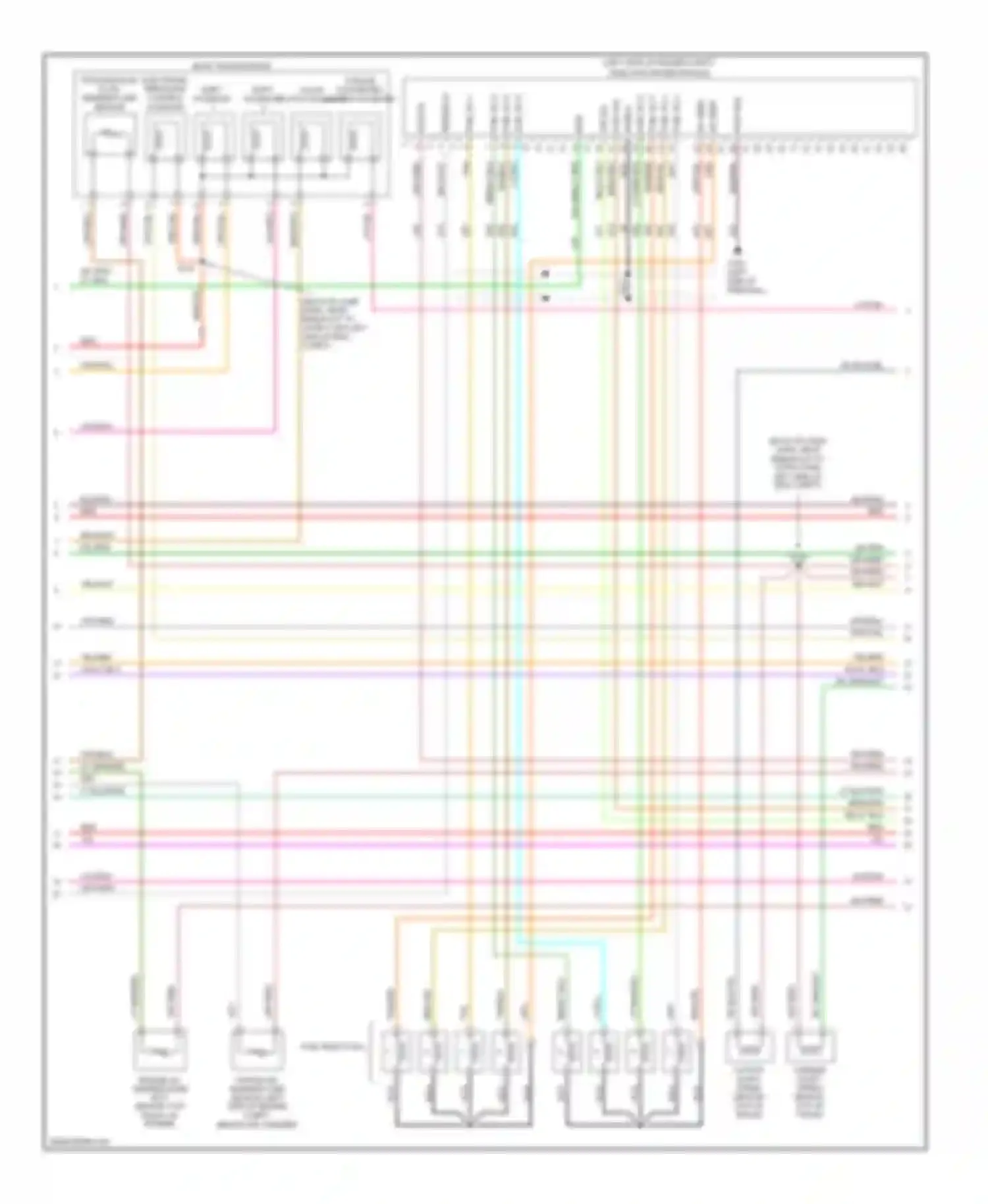 Pickup F350 Super Duty Ford  (1999-2012): Wiring diagram engine performance 7.3l di turbo diesel (3 of 4)