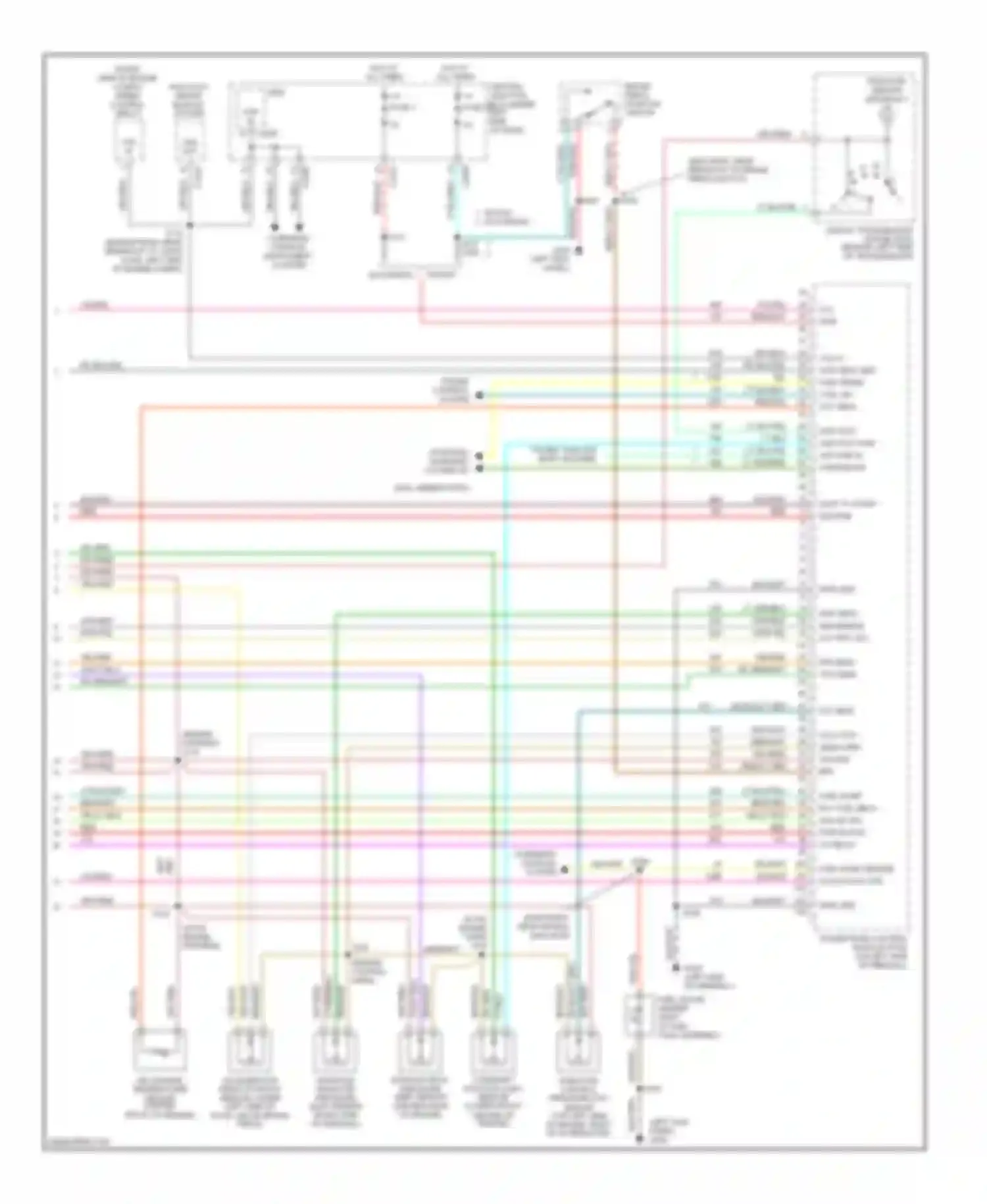 Pickup F350 Super Duty Ford  (1999-2012): Wiring diagram engine performance 7.3l di turbo diesel (4 of 4)