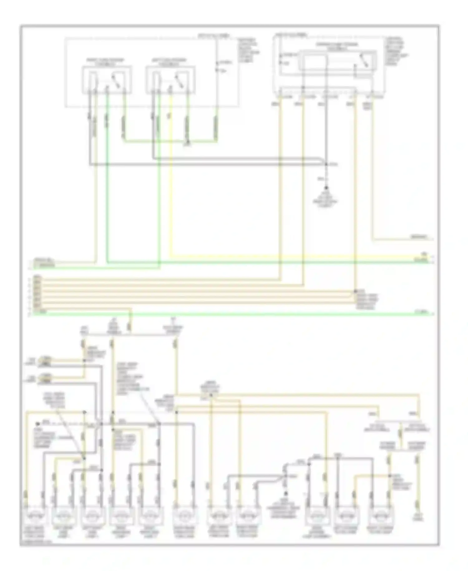 Pickup F350 Super Duty Ford  (1999-2012): 5.4l, exterior lamps & trailer connector circuit (2 of 3)