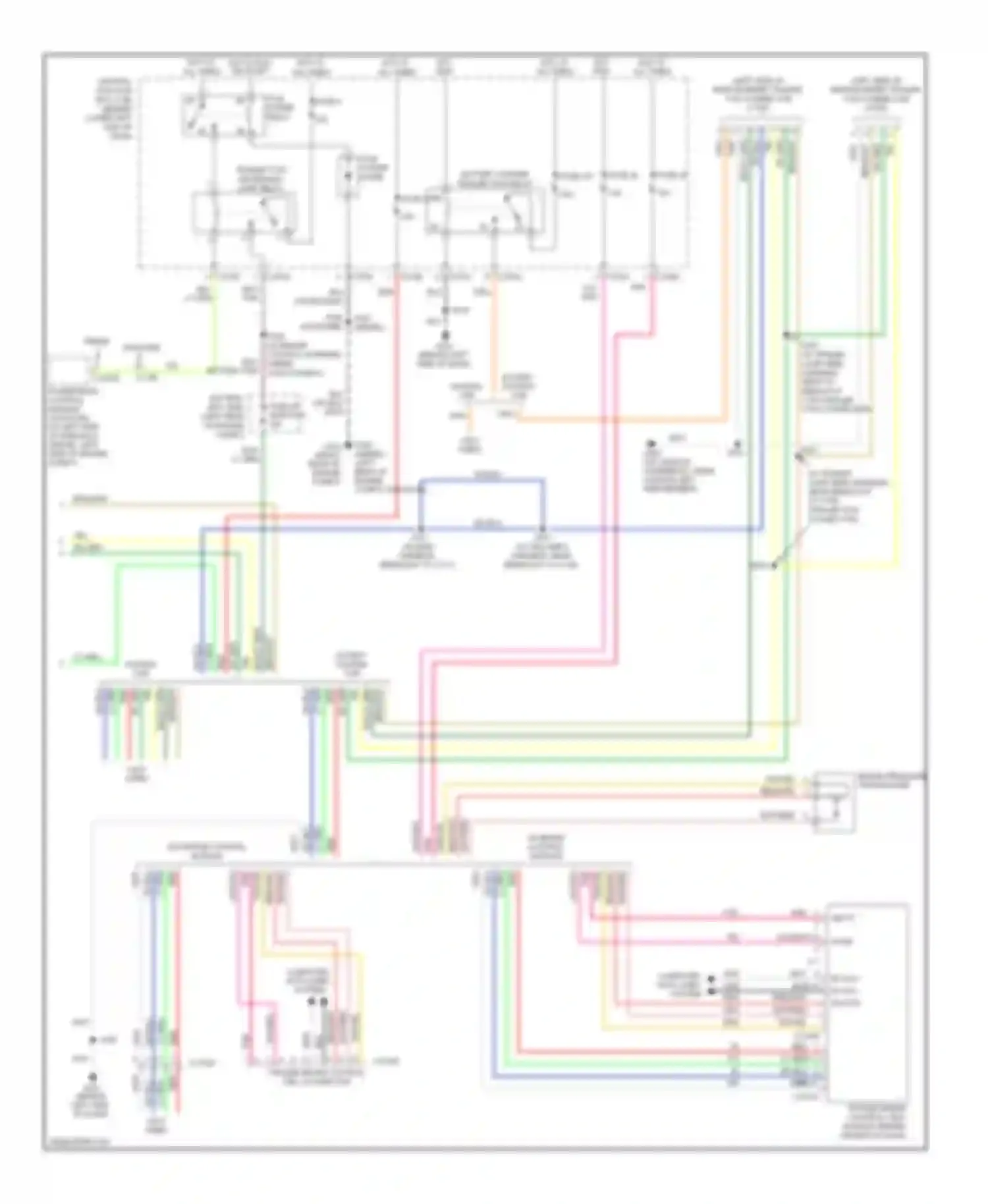 Pickup F350 Super Duty Ford  (1999-2012): Exterior lamps & trailer connector circuit (3 of 3)