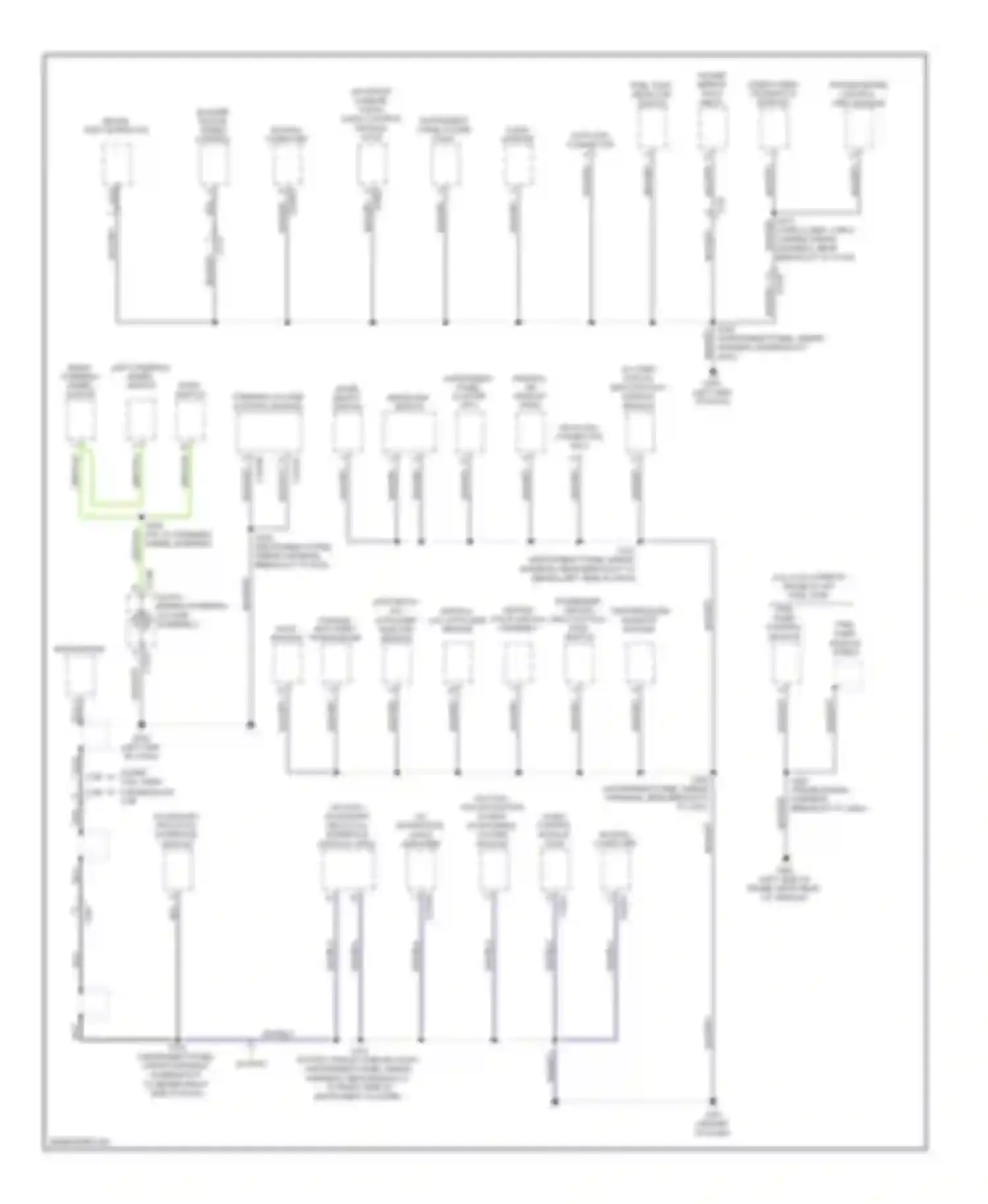 Pickup F350 Super Duty Ford  (1999-2012): Ground distribution circuit (2 of 4)