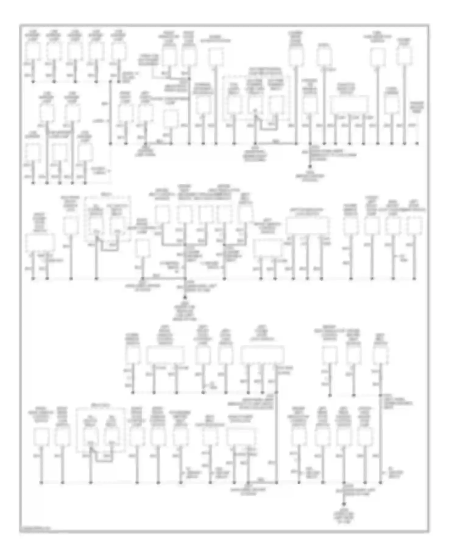 Pickup F350 Super Duty Ford  (1999-2012): Ground distribution circuit (3 of 3)