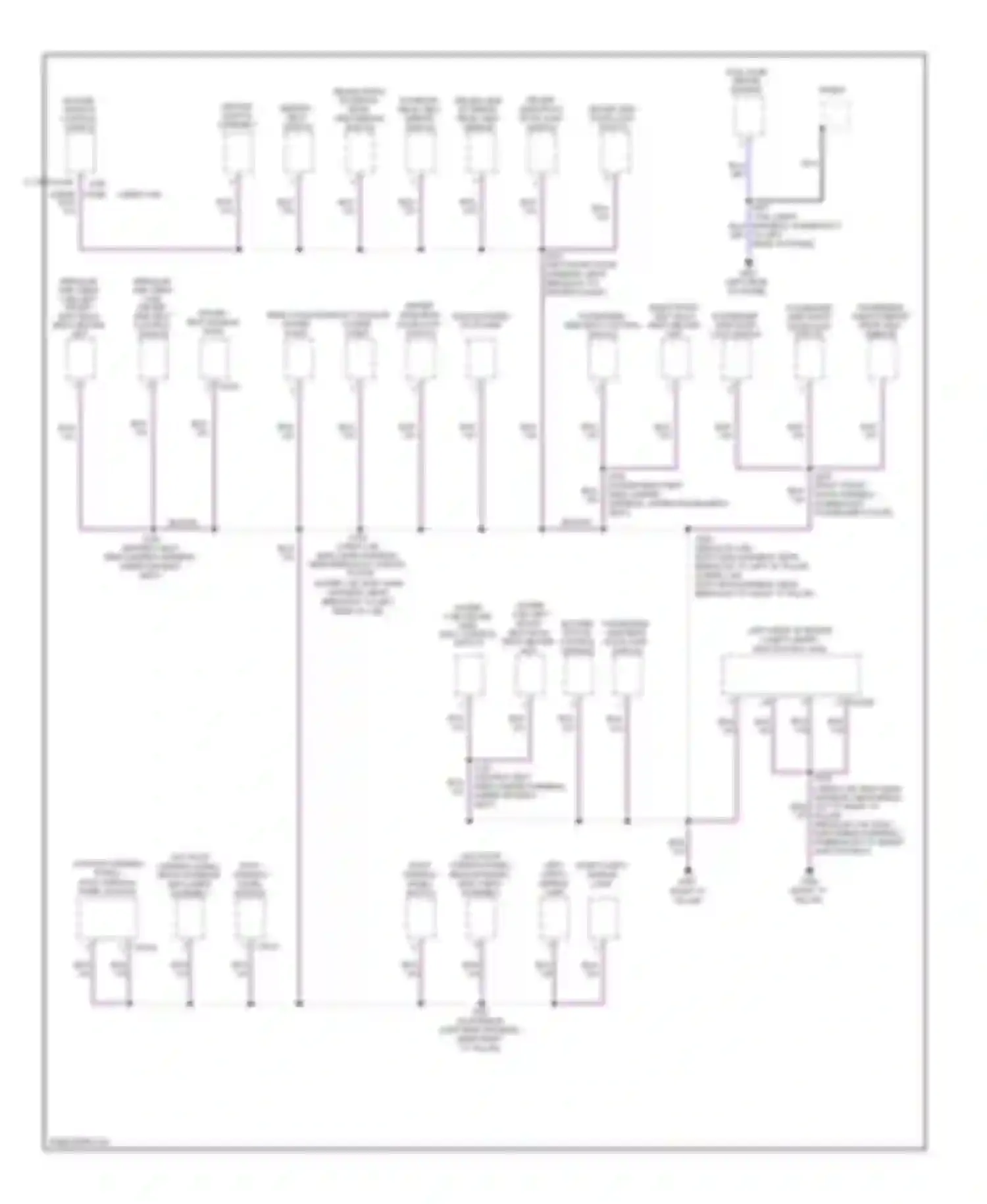 Pickup F350 Super Duty Ford  (1999-2012): Ground distribution circuit (5 of 5)