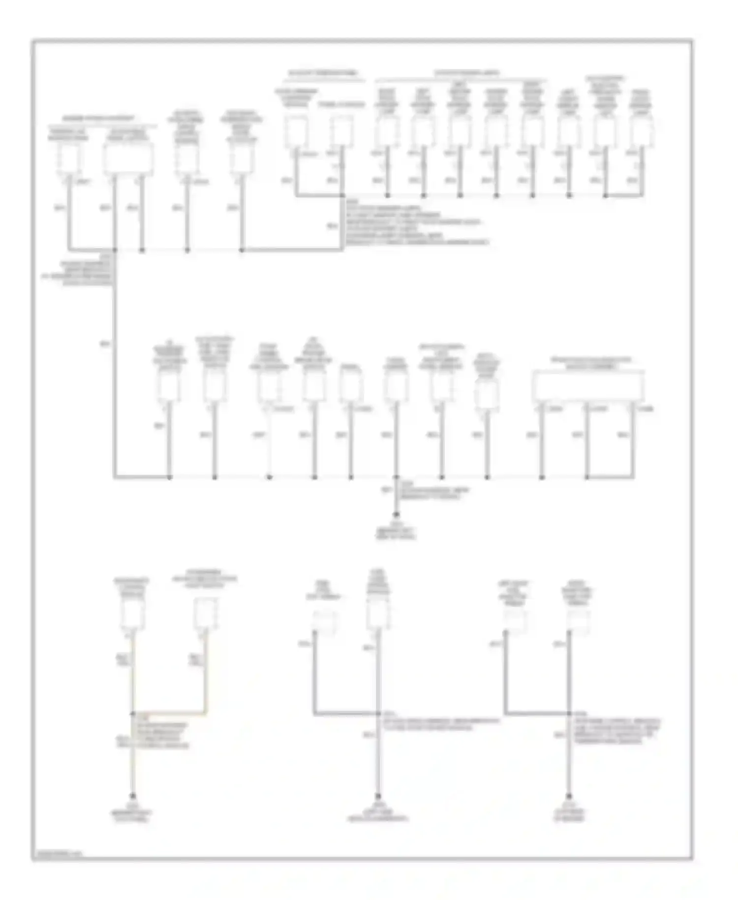 Pickup F350 Super Duty Ford  (1999-2012): Ground distribution circuit (6 of 7)