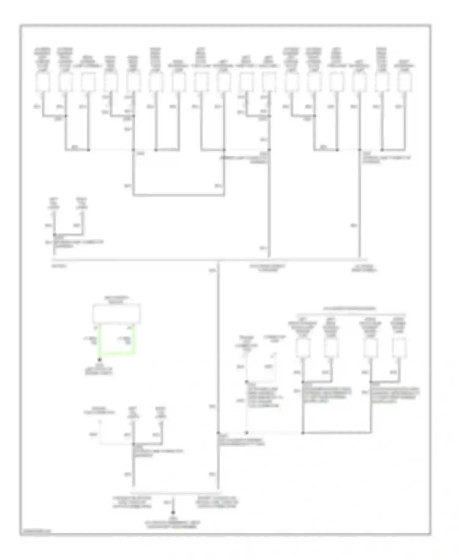Pickup F350 Super Duty Ford  (1999-2012): Ground distribution circuit (7 of 7)