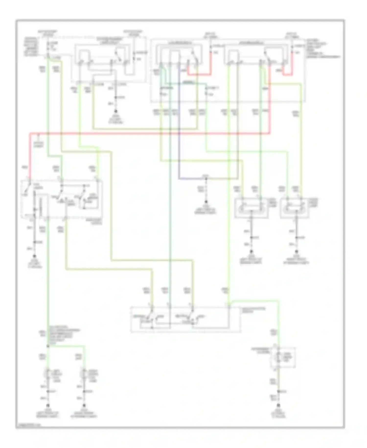 Pickup F350 Super Duty Ford  (1999-2012): Autolamps circuit, without drl