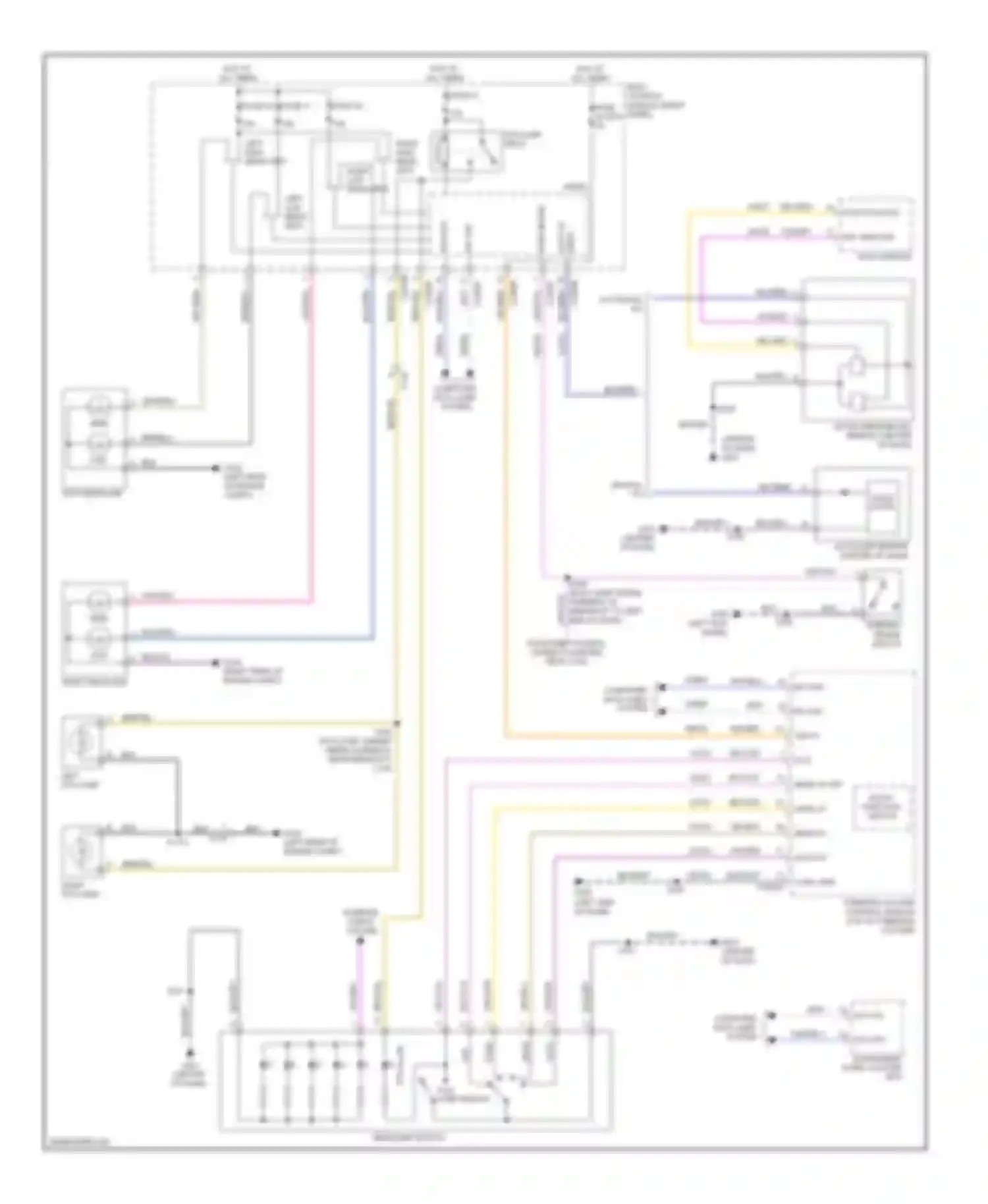 Pickup F350 Super Duty Ford  (1999-2012): Headlights circuit