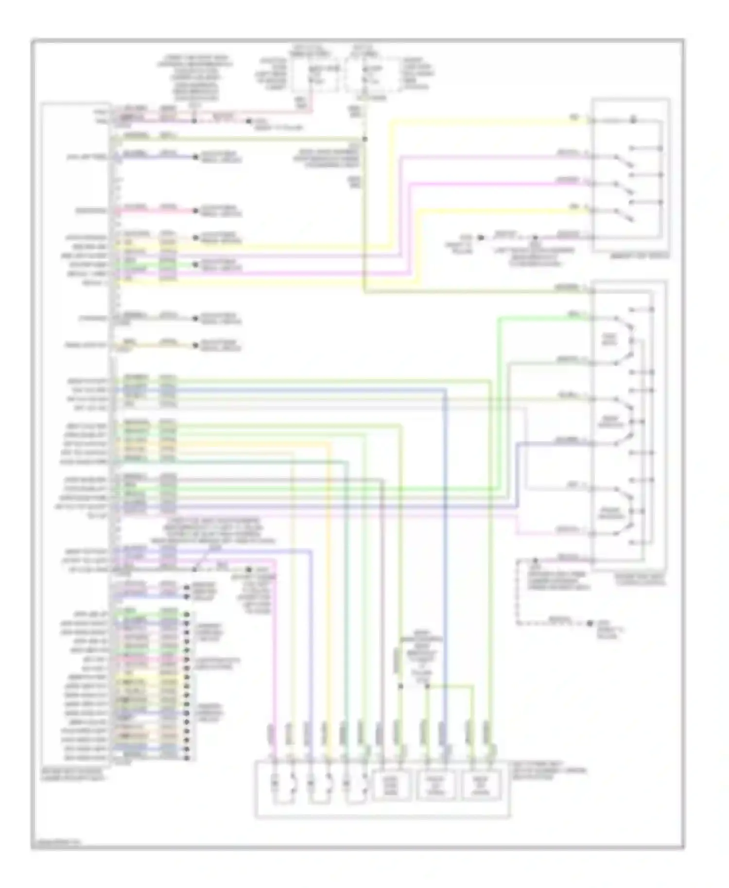Pickup F350 Super Duty Ford  (1999-2012): Driver"s memory seat circuit