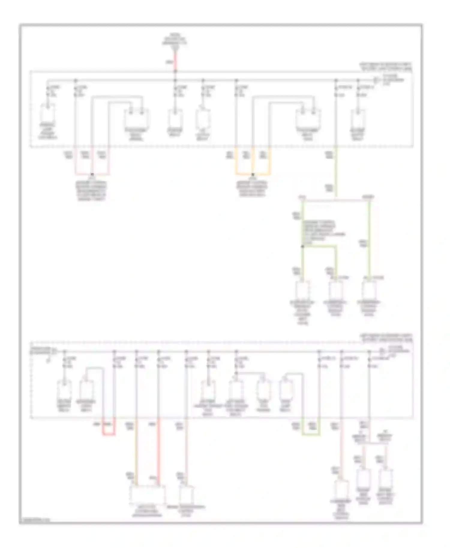 Pickup F350 Super Duty Ford  (1999-2012): Power distribution circuit (2 of 7)