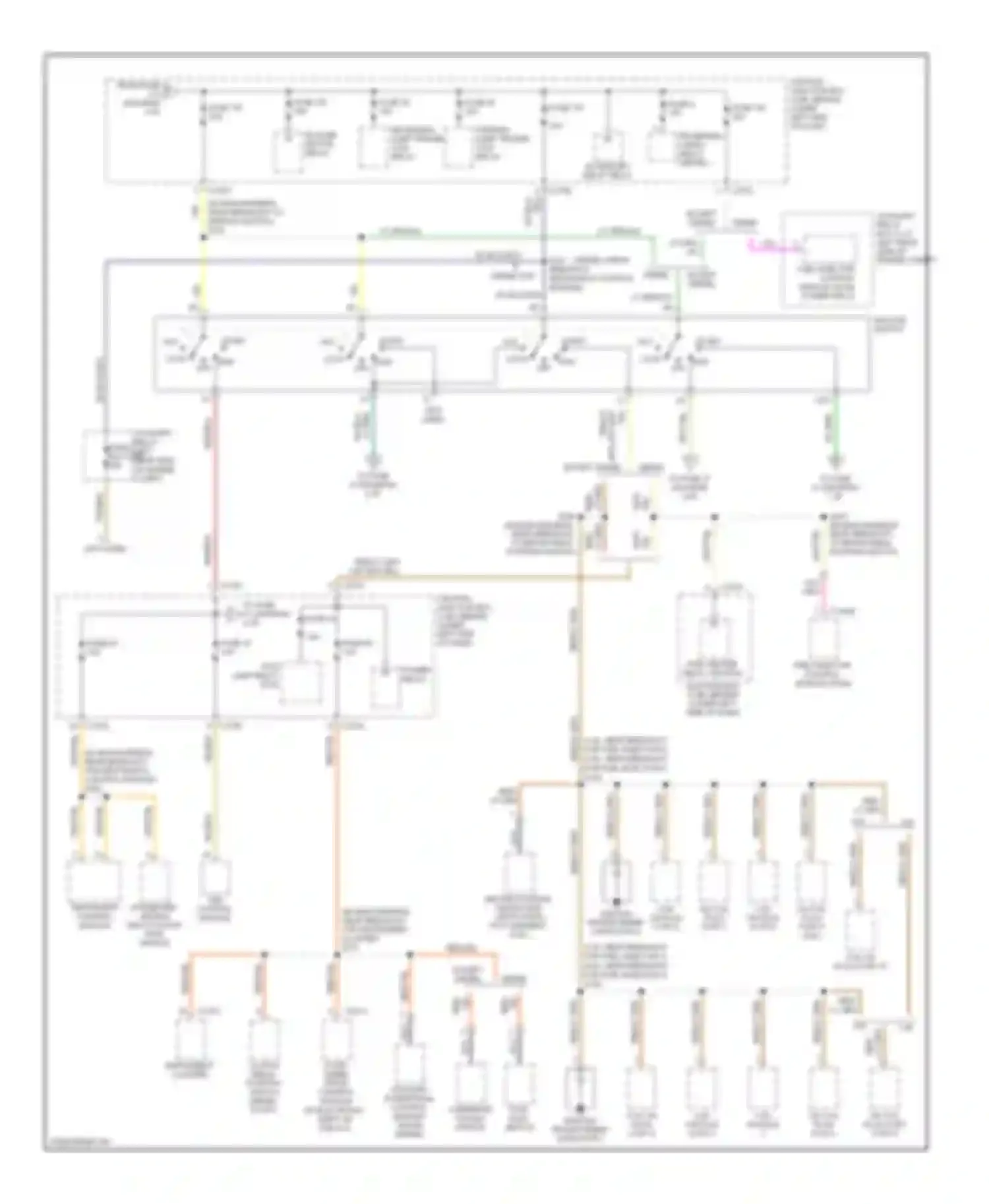 Pickup F350 Super Duty Ford  (1999-2012): Power distribution circuit (3 of 4)