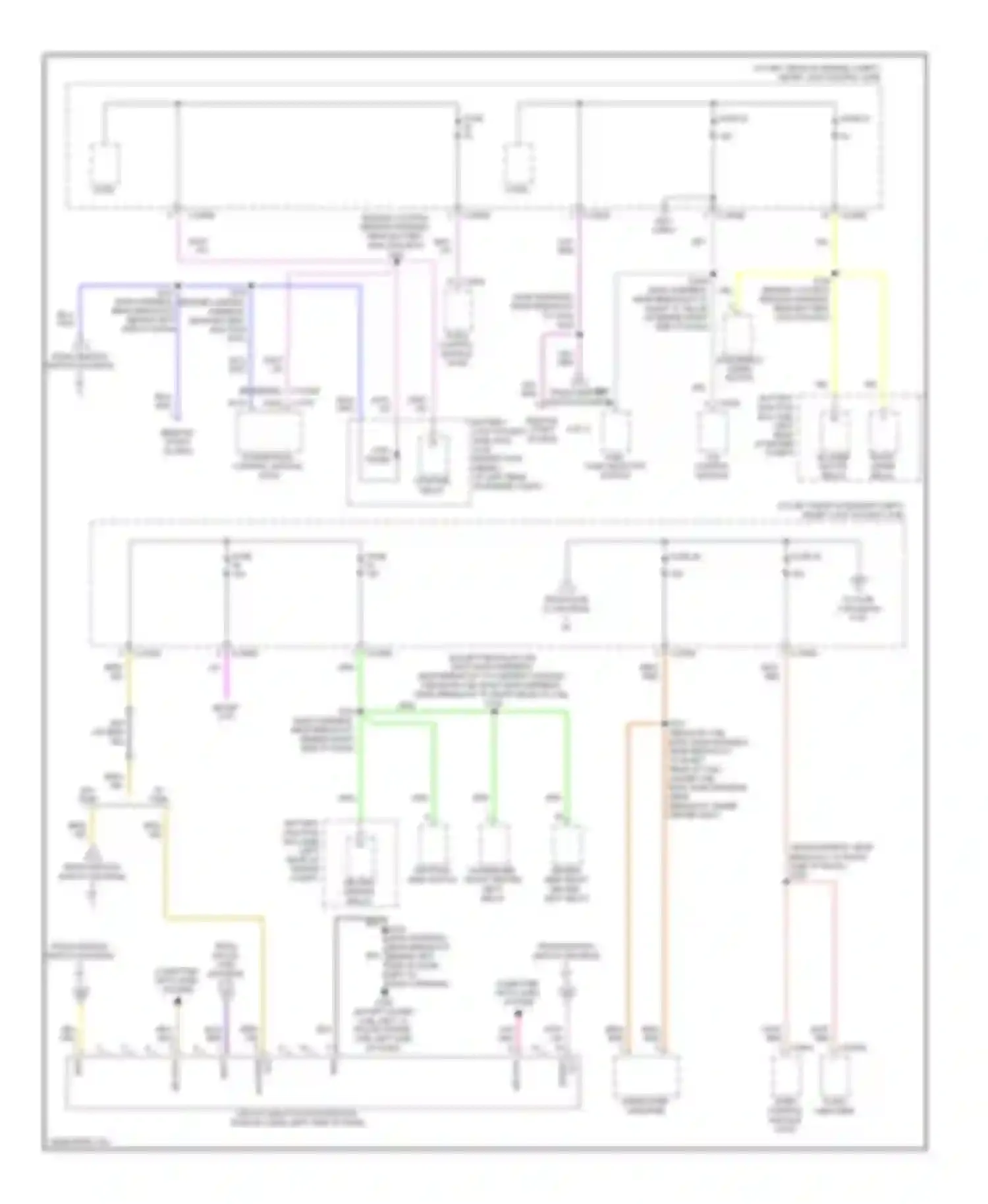 Pickup F350 Super Duty Ford  (1999-2012): Power distribution circuit (5 of 7)