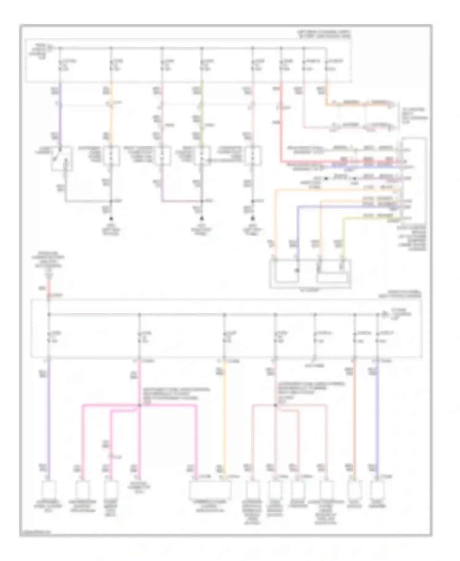 Pickup F350 Super Duty Ford  (1999-2012): Power distribution circuit (5 of 9)