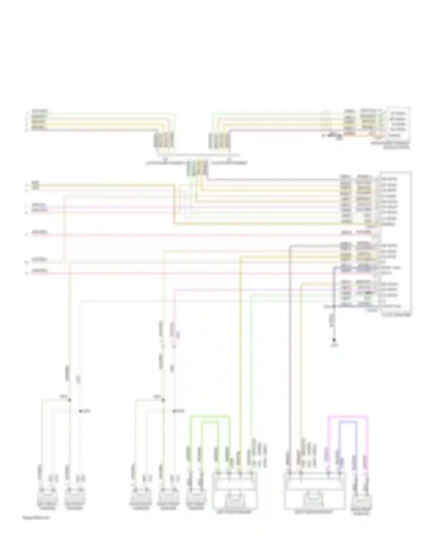 Pickup F350 Super Duty Ford  (1999-2012): Premium radio circuit (2 of 2)