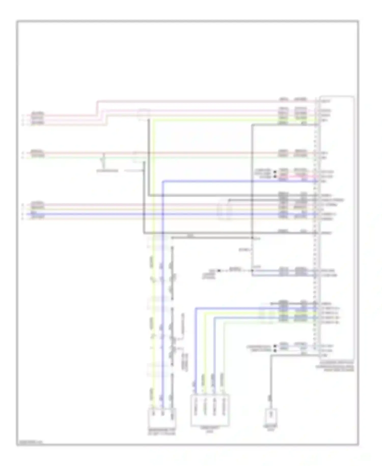 Pickup F350 Super Duty Ford  (1999-2012): Sync radio circuit (2 of 2)