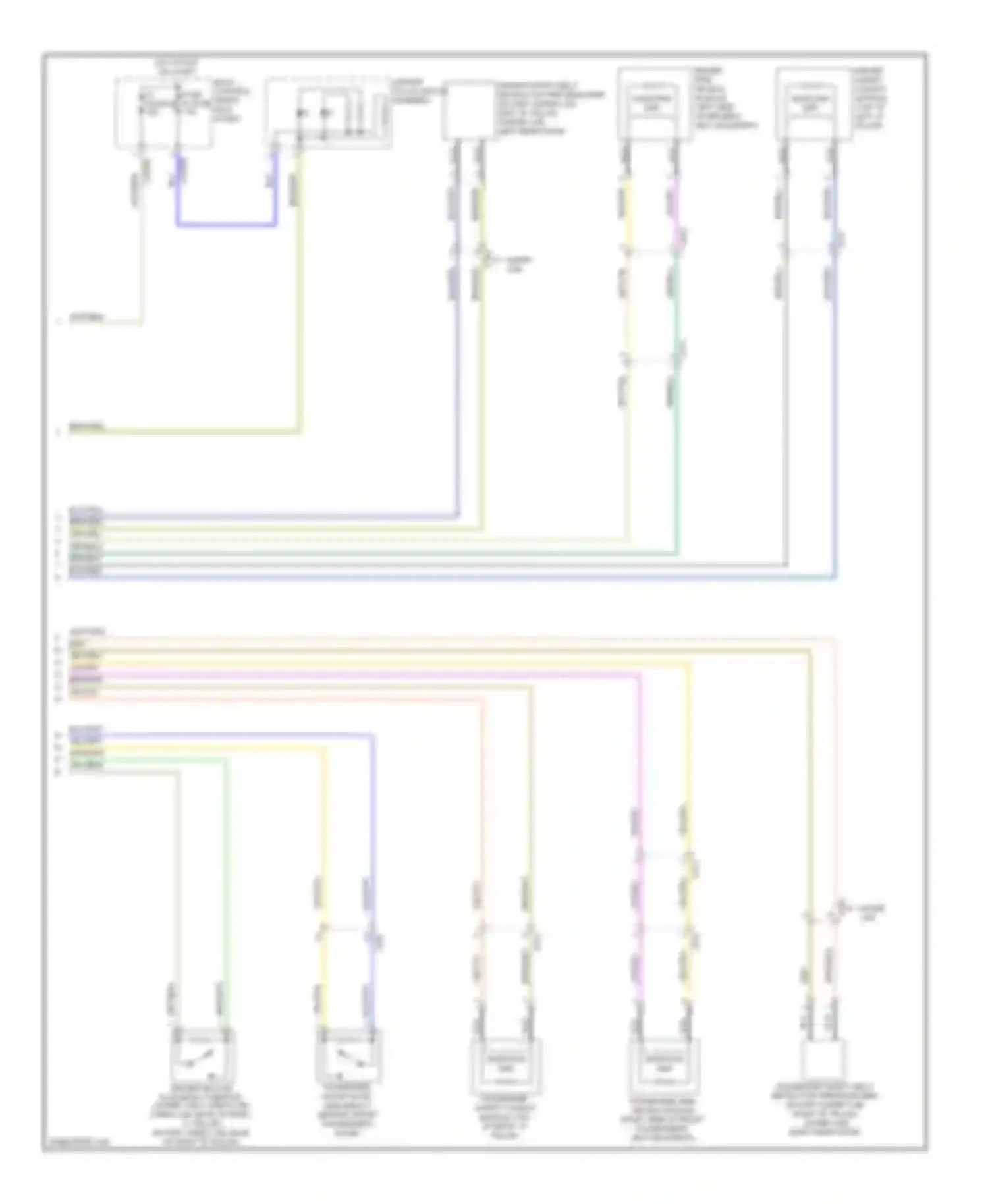 Pickup F350 Super Duty Ford  (1999-2012): Supplemental restraints circuit (2 of 2)