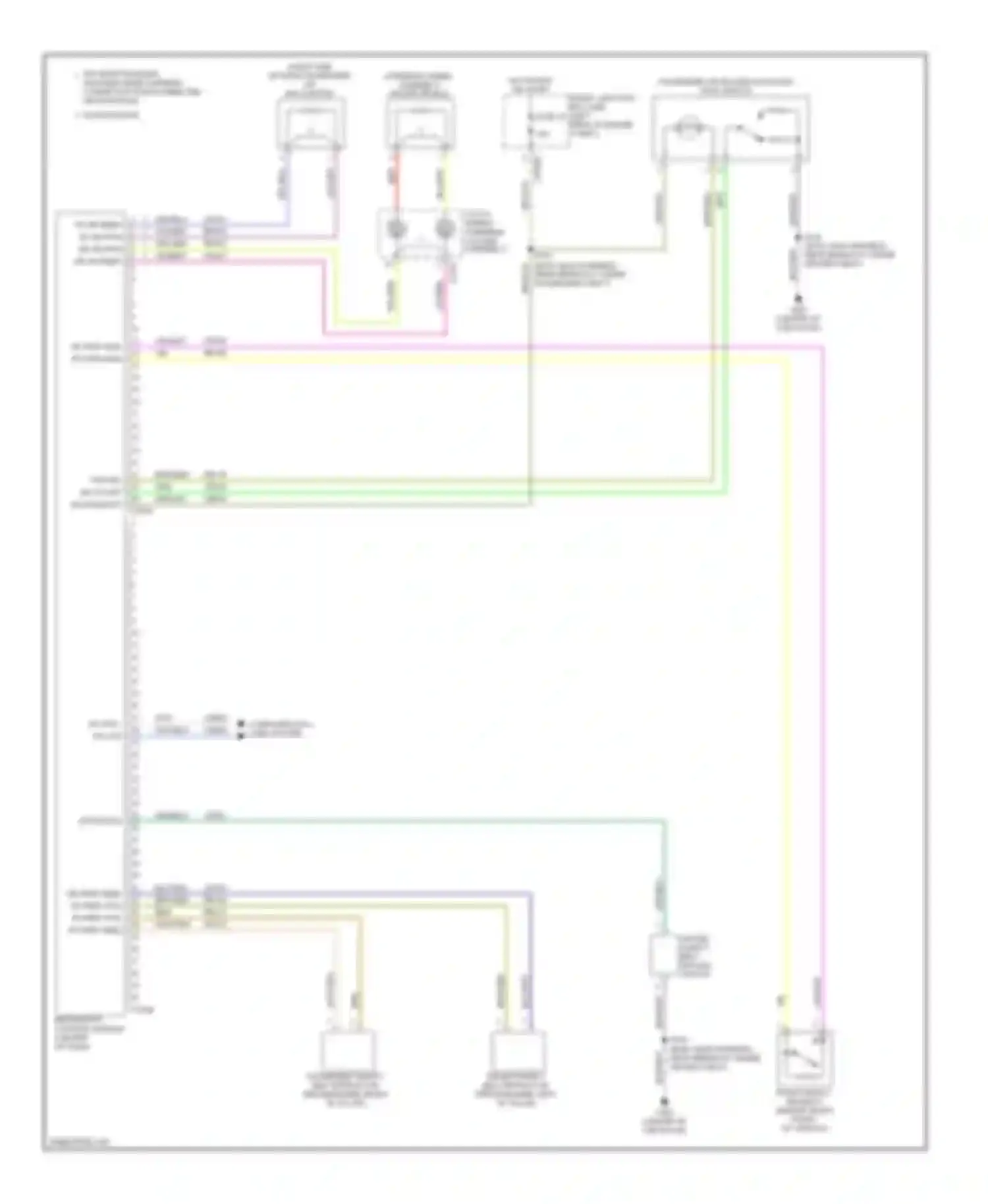 Pickup F350 Super Duty Ford  (1999-2012): Supplemental restraints circuit