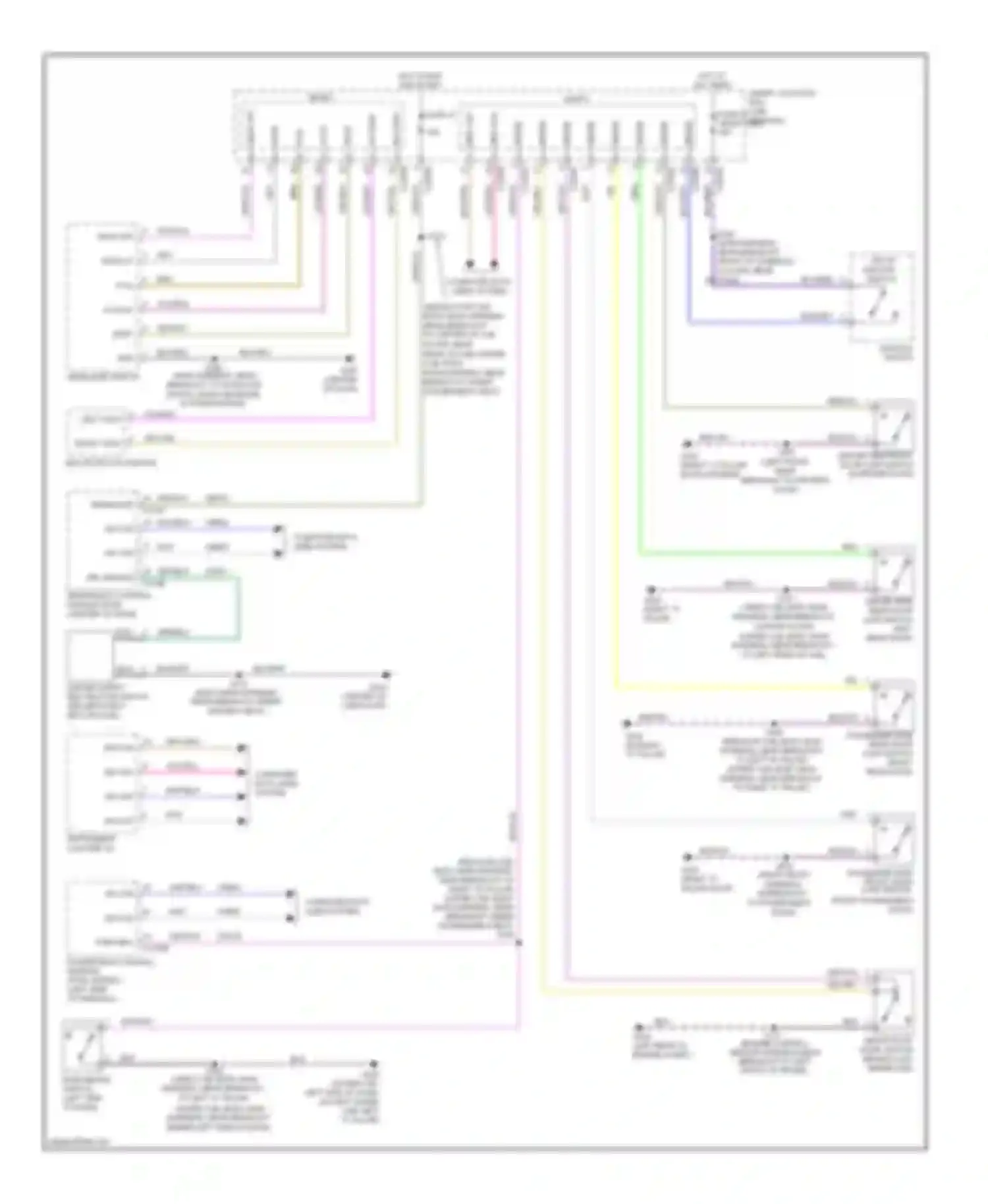 Pickup F350 Super Duty Ford  (1999-2012): Warning systems circuit